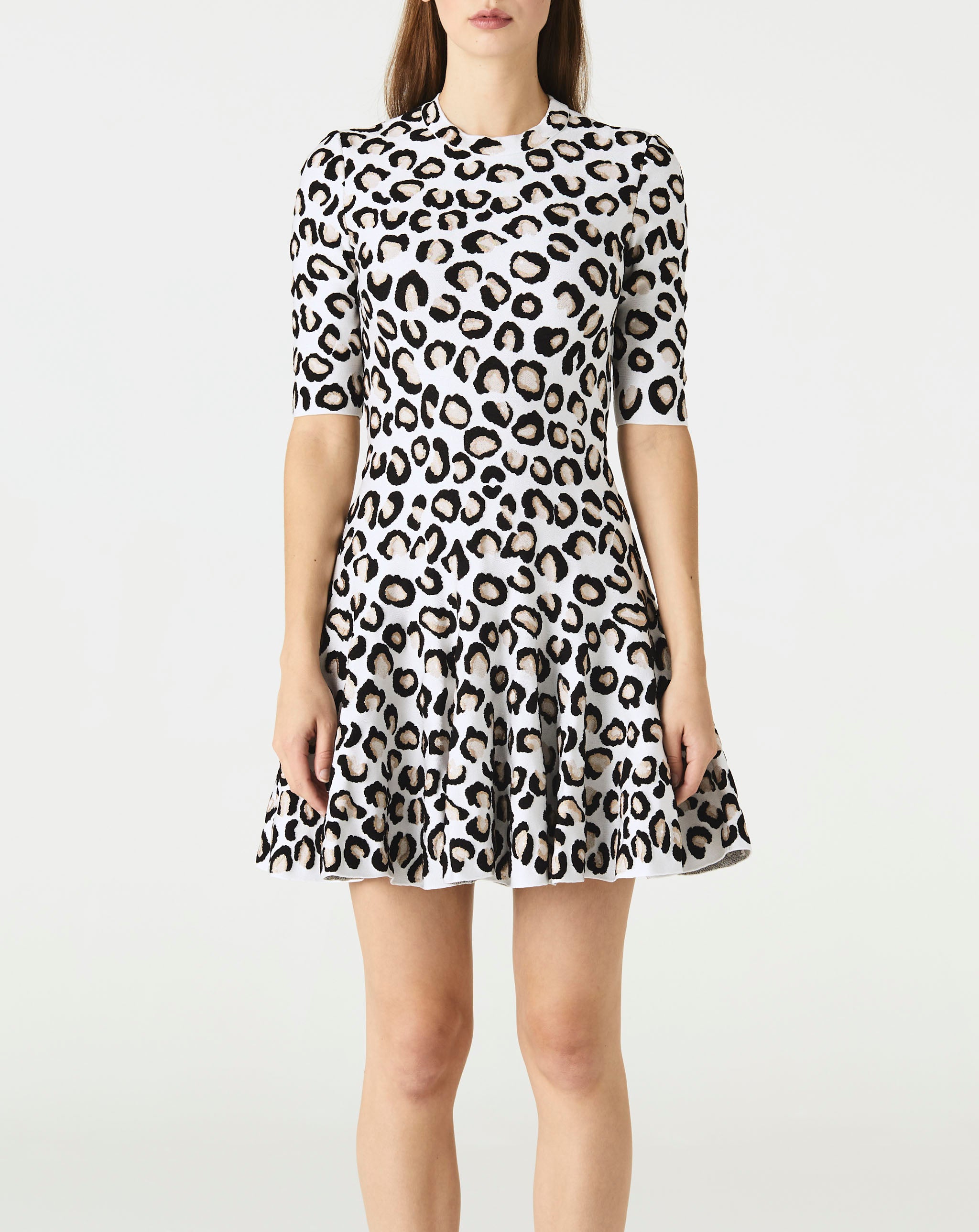 Leopard Skater Dress