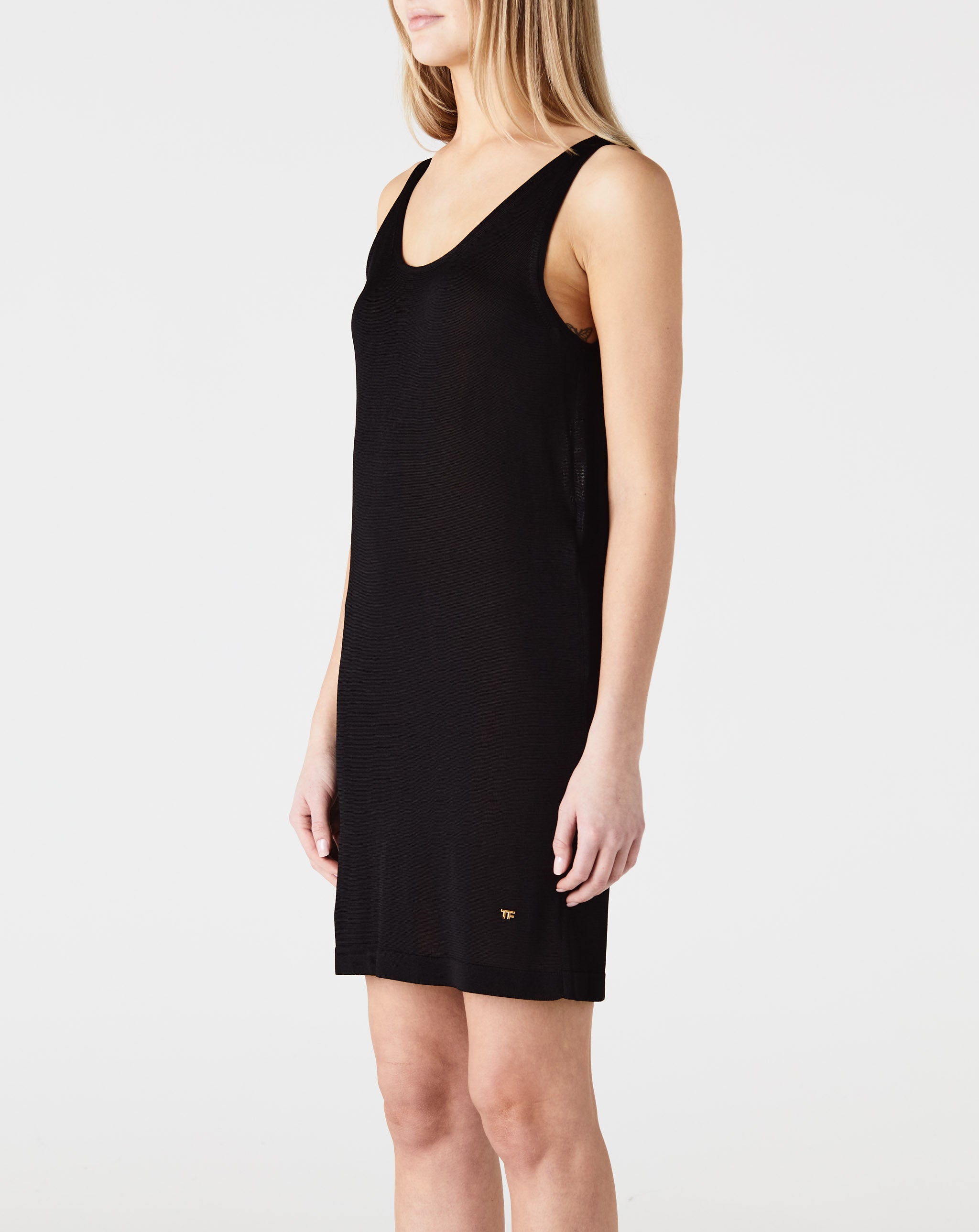 Stretch Slinky Viscose Tubino Dress