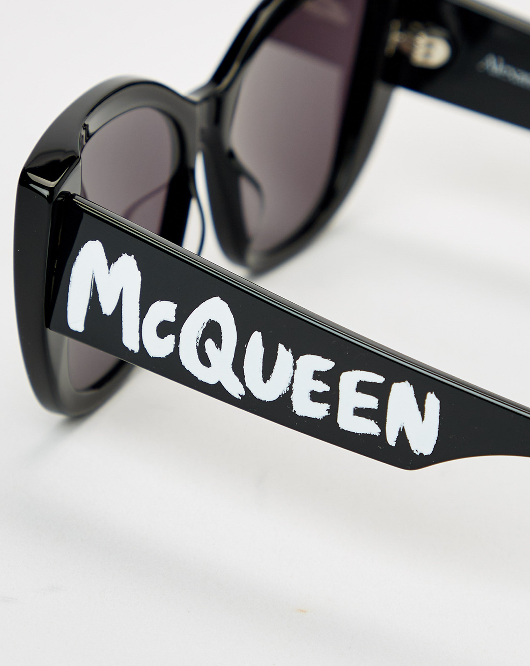 McQueen Graffiti Vintage Sunglasses