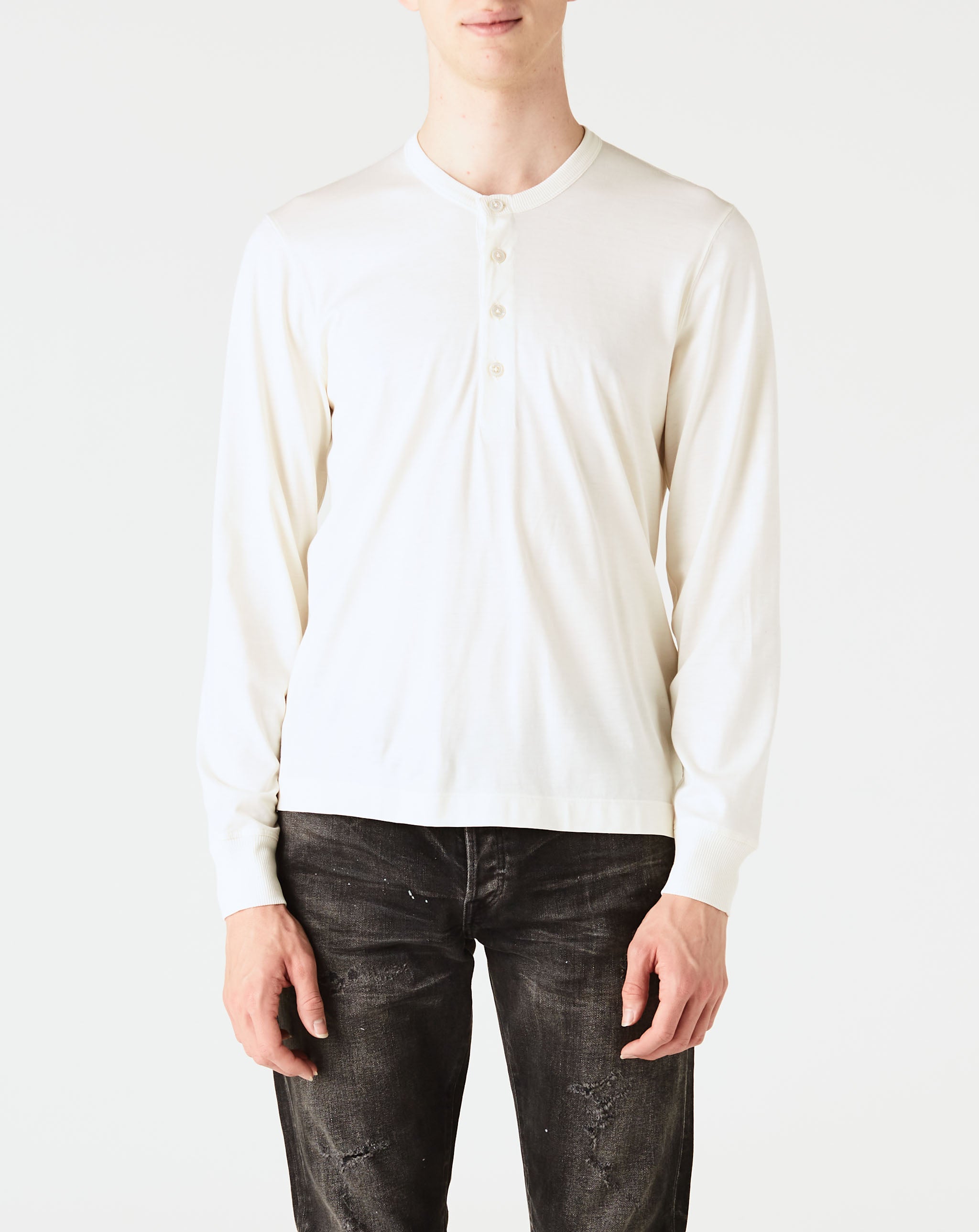 Silk Cotton Henley