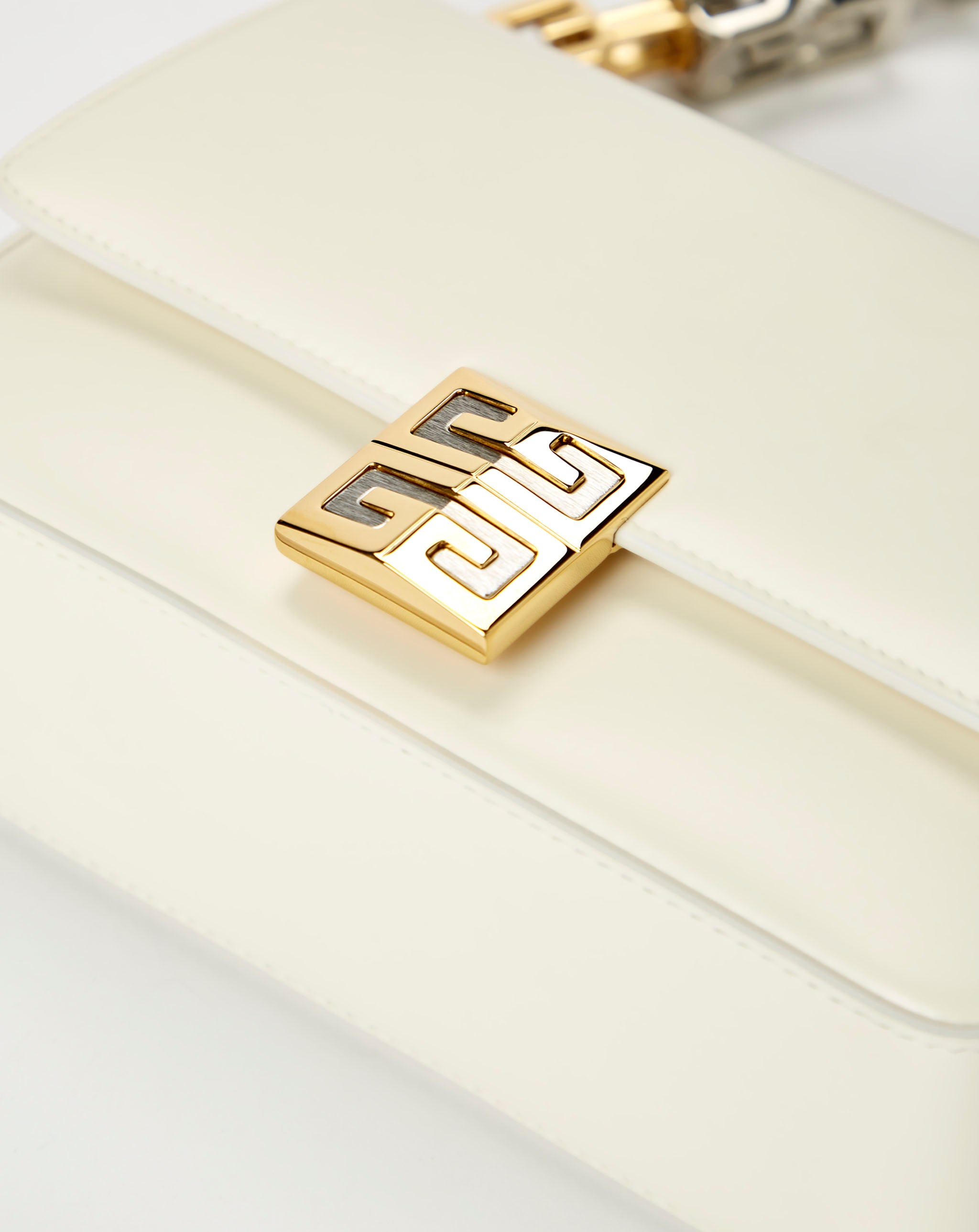 4G Medium Crossbody Canvas Bag with Cube Chain