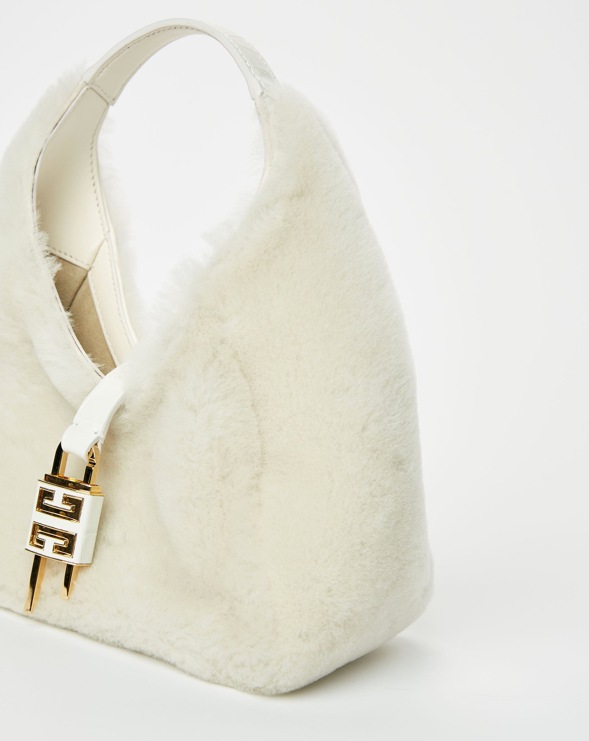 Shearling Mini Hobo