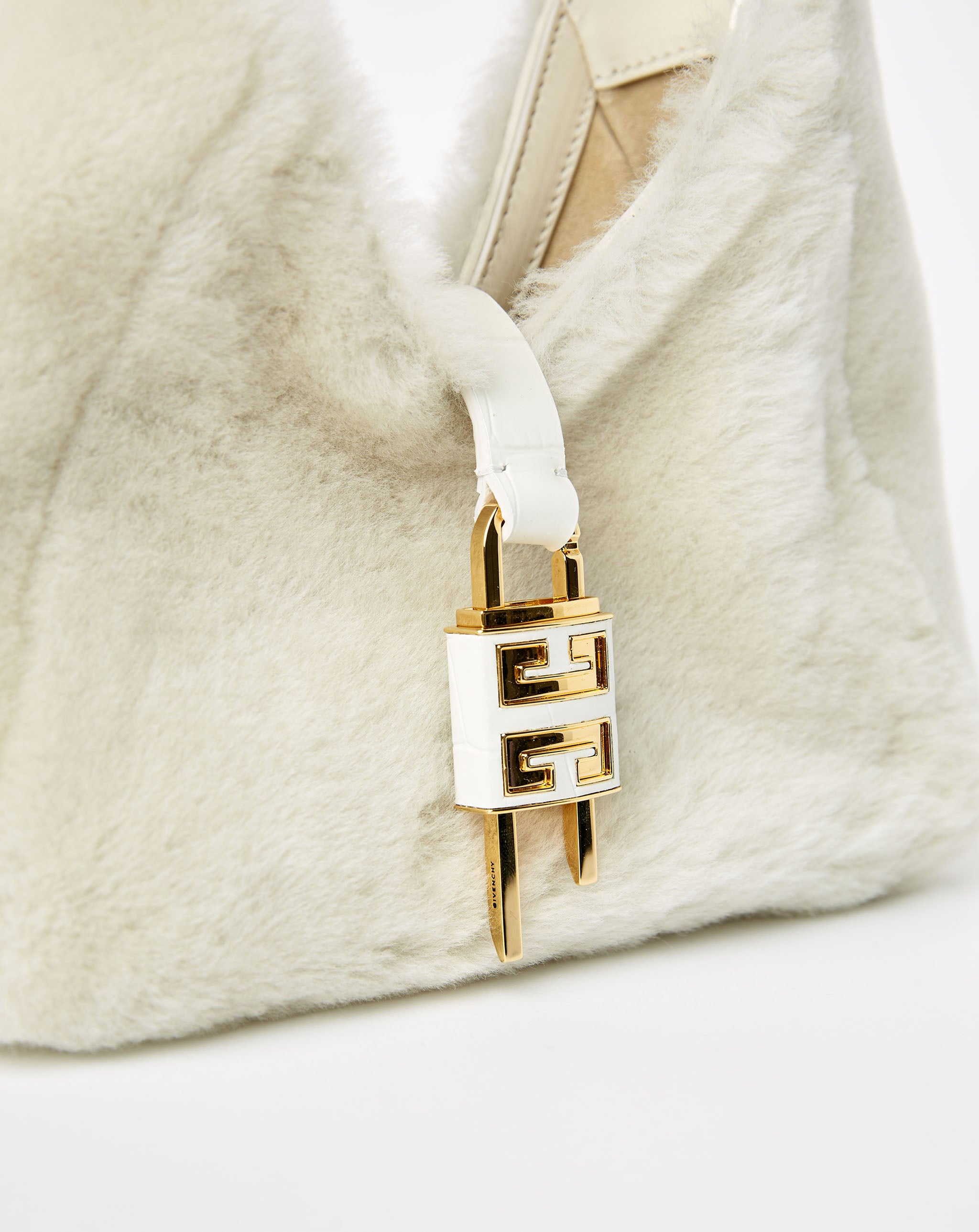 Shearling Mini Hobo