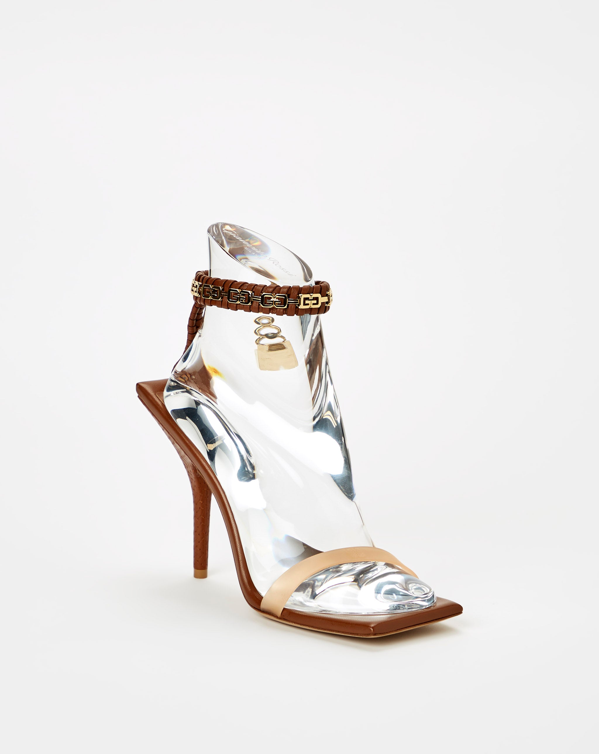 G Woven Ankle Strap
