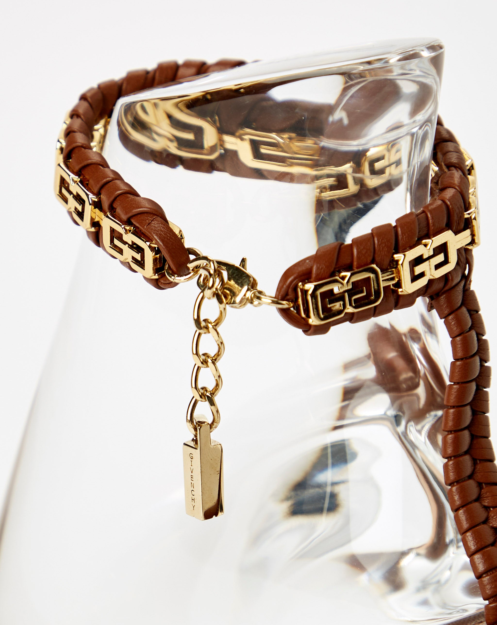 G Woven Ankle Strap