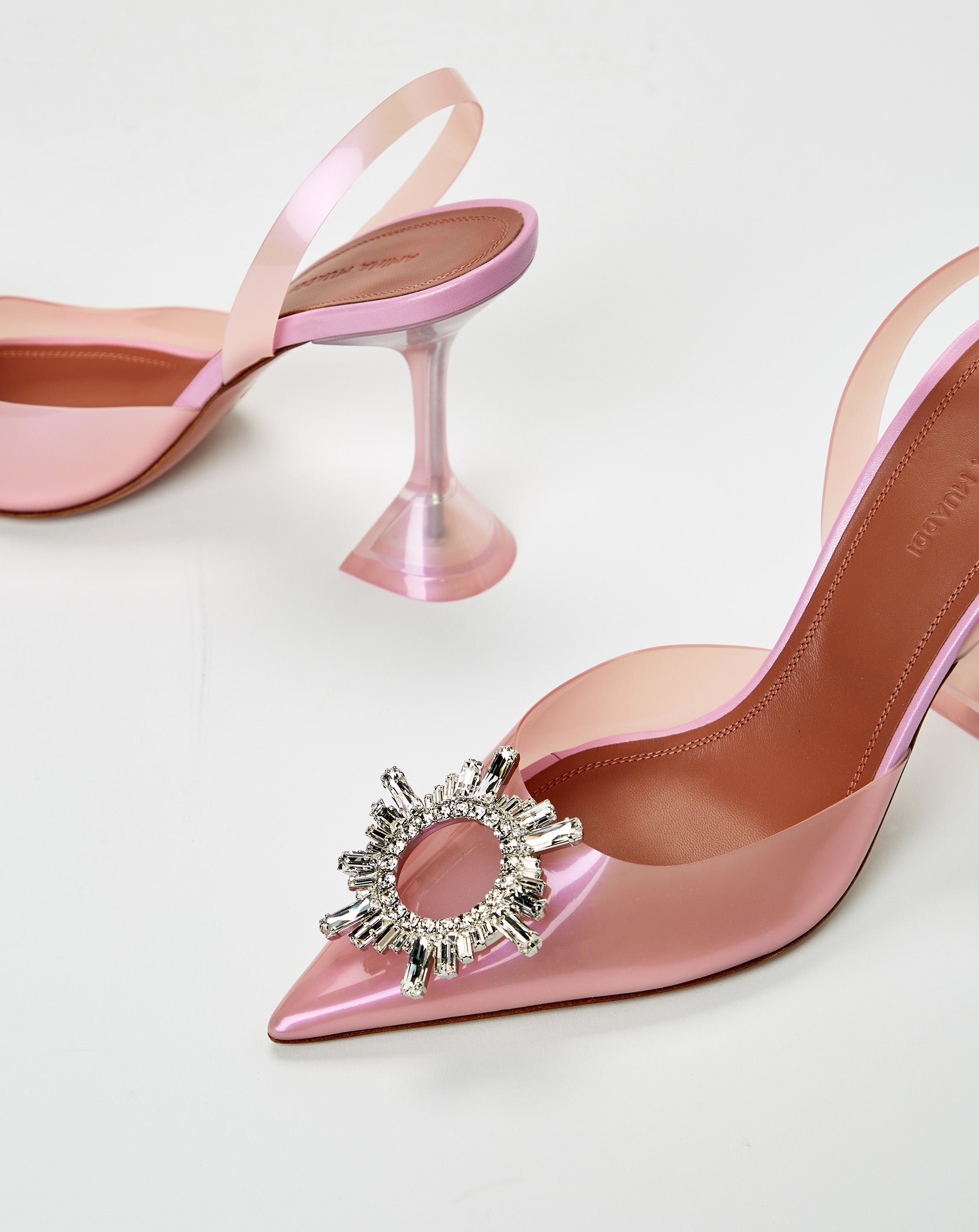 BEGUM GLASS SLING HEEL