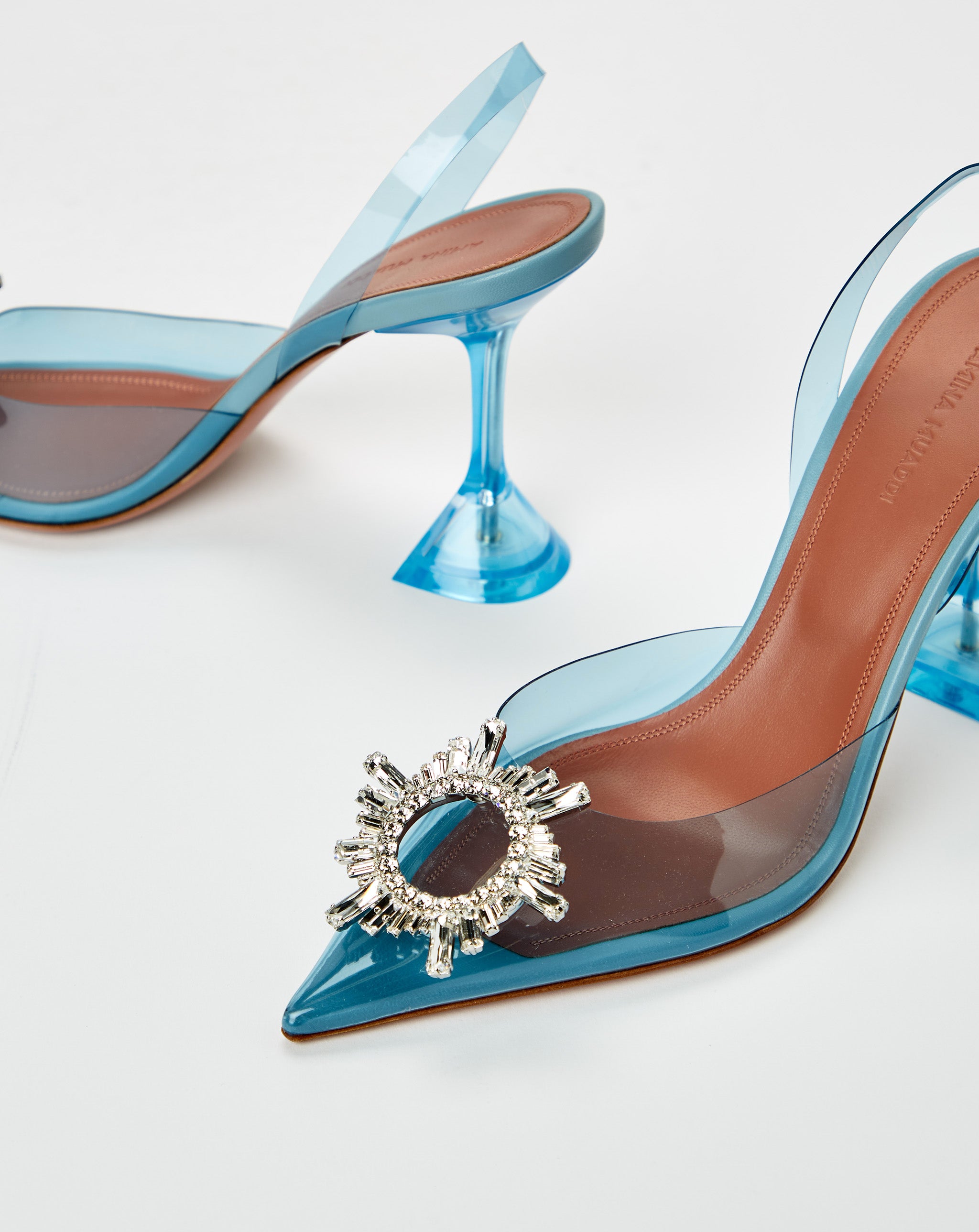 BEGUM GLASS SLING HEEL