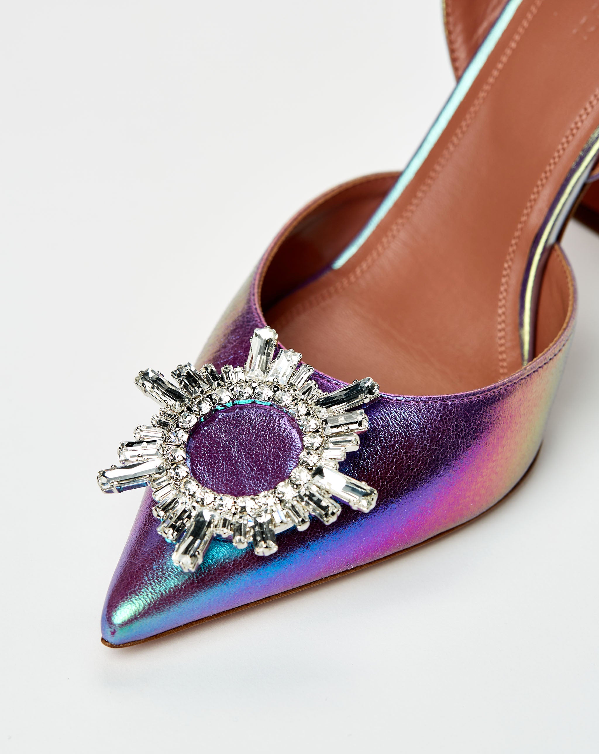 Begum Sling 95mm Metallic Nappa