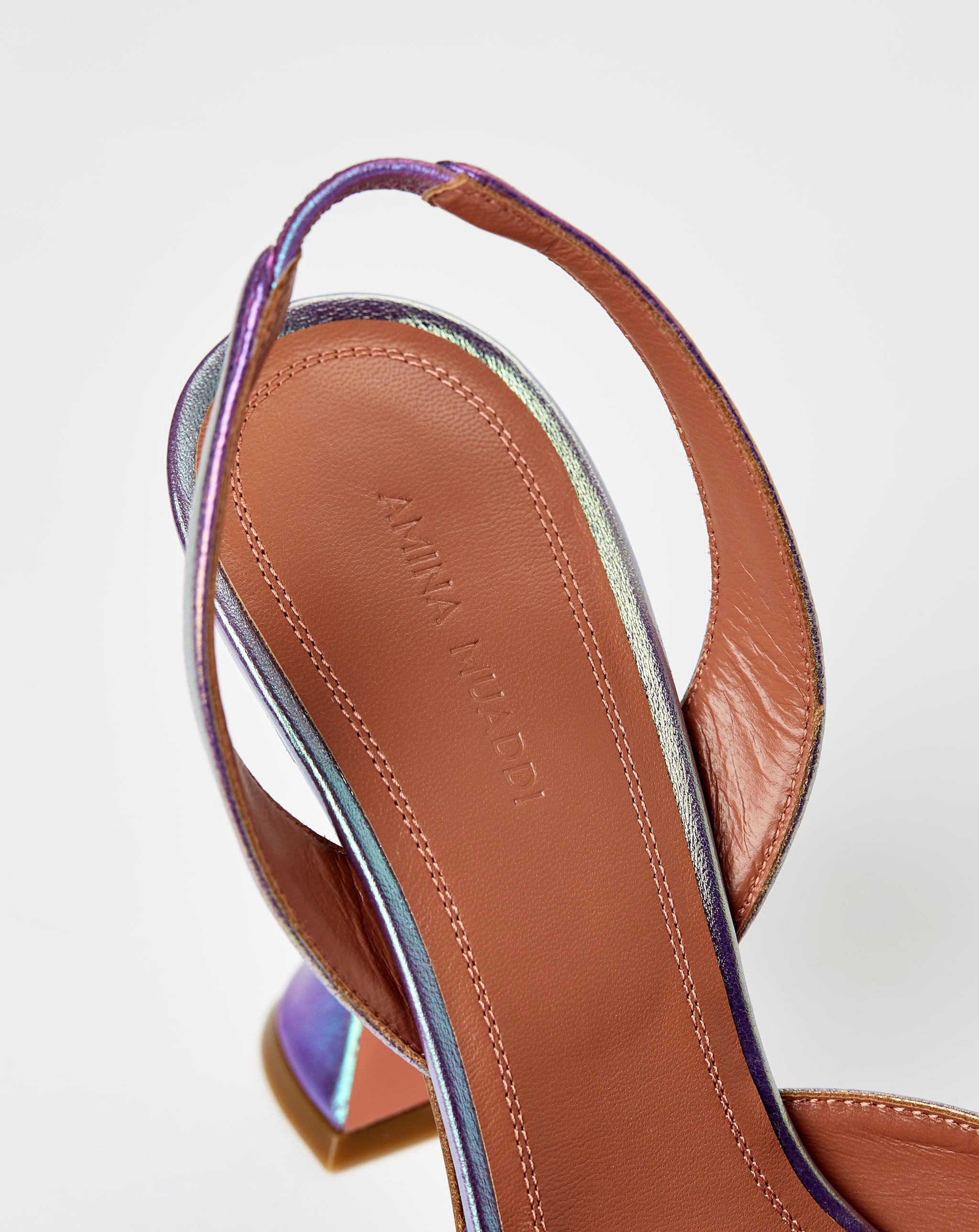 Begum Sling 95mm Metallic Nappa