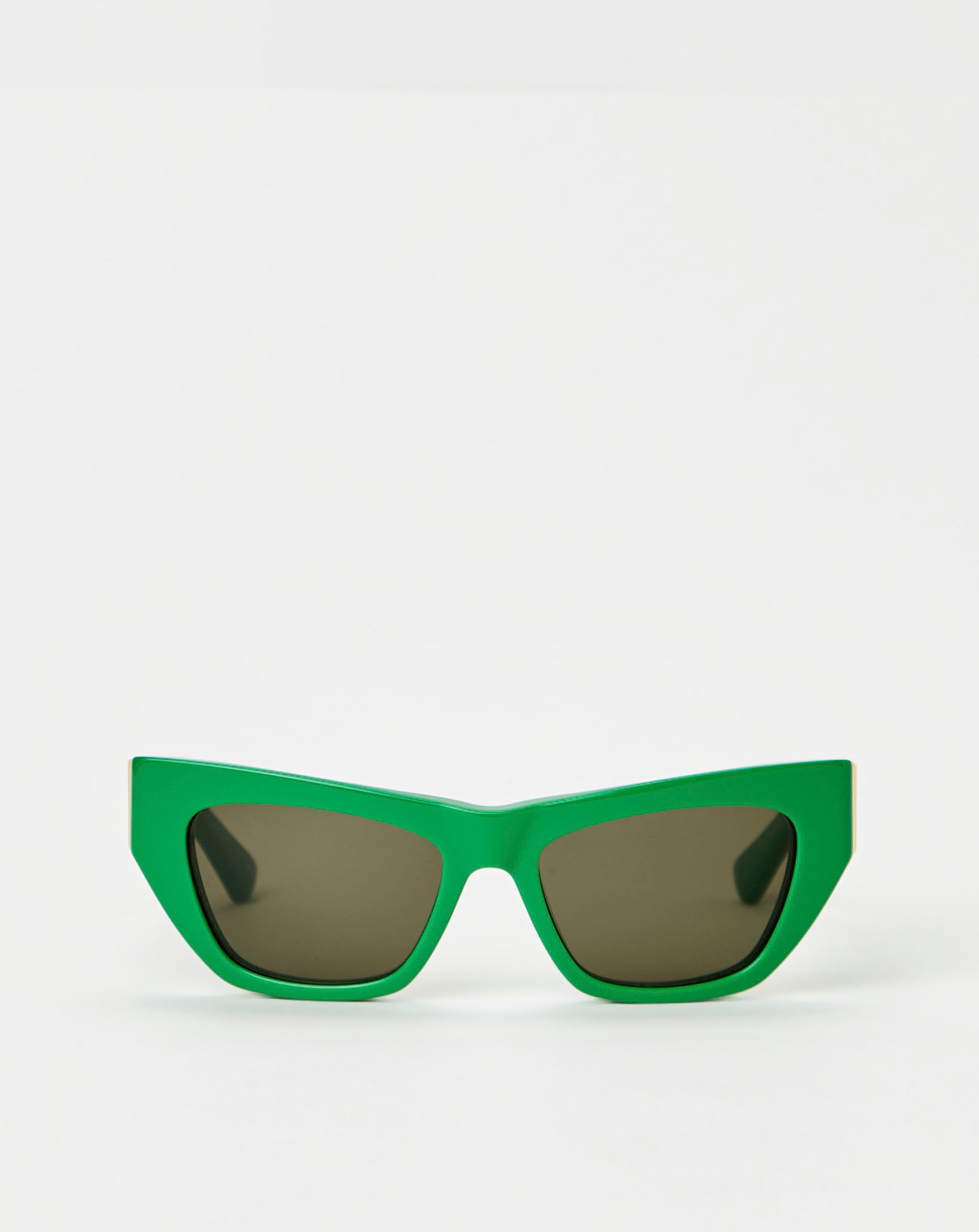 Green Cateye Sunglasses