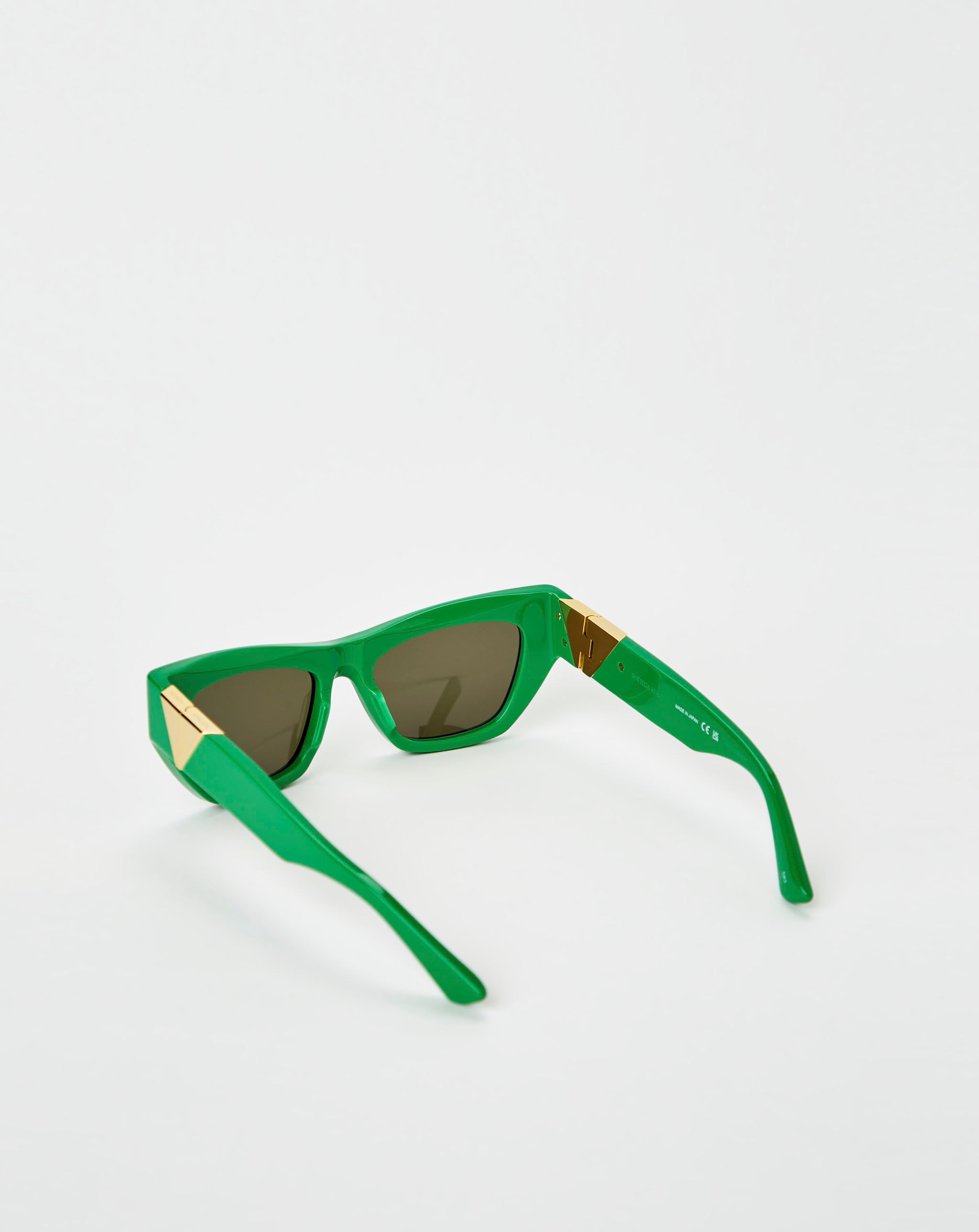 Green Cateye Sunglasses