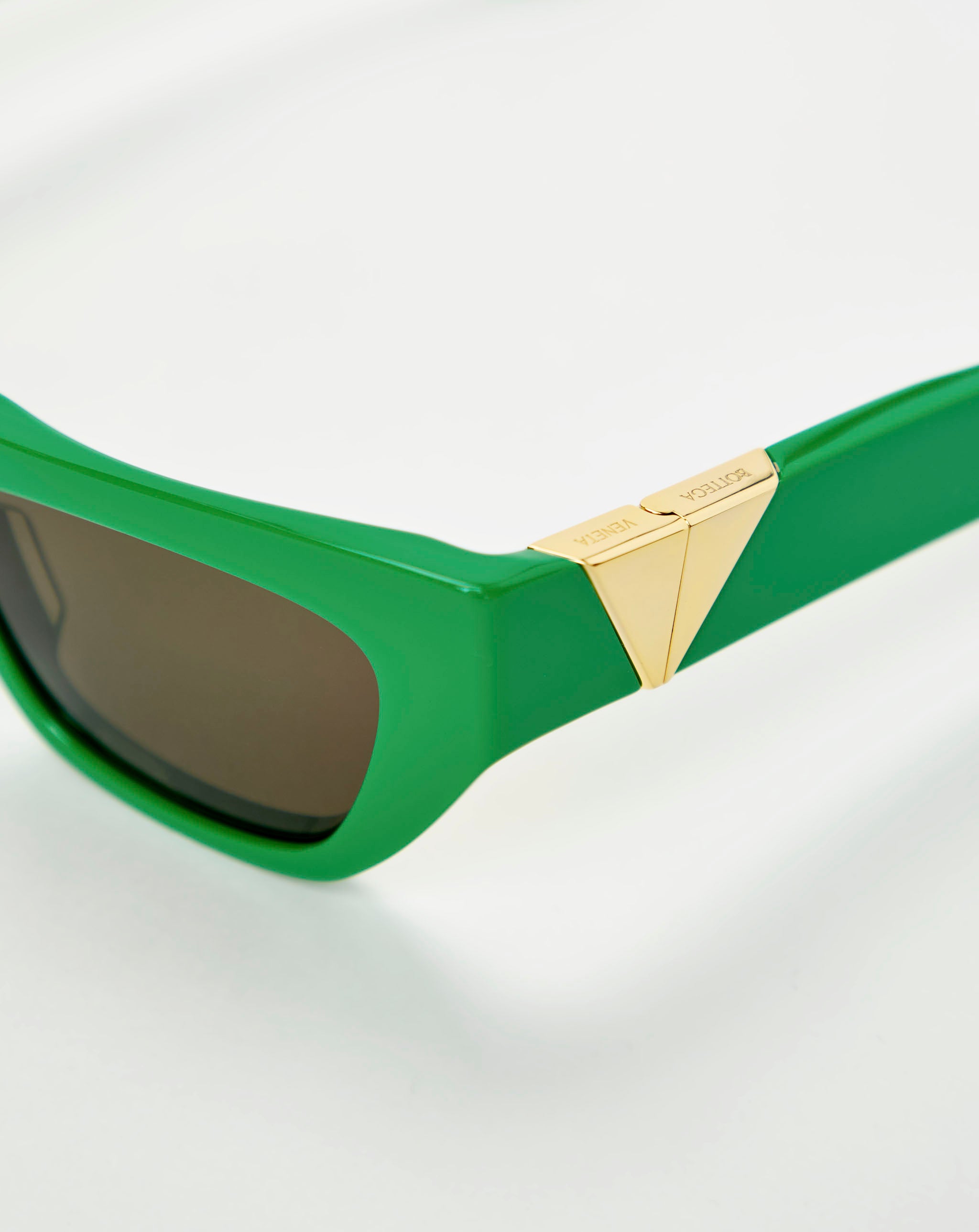 Green Cateye Sunglasses