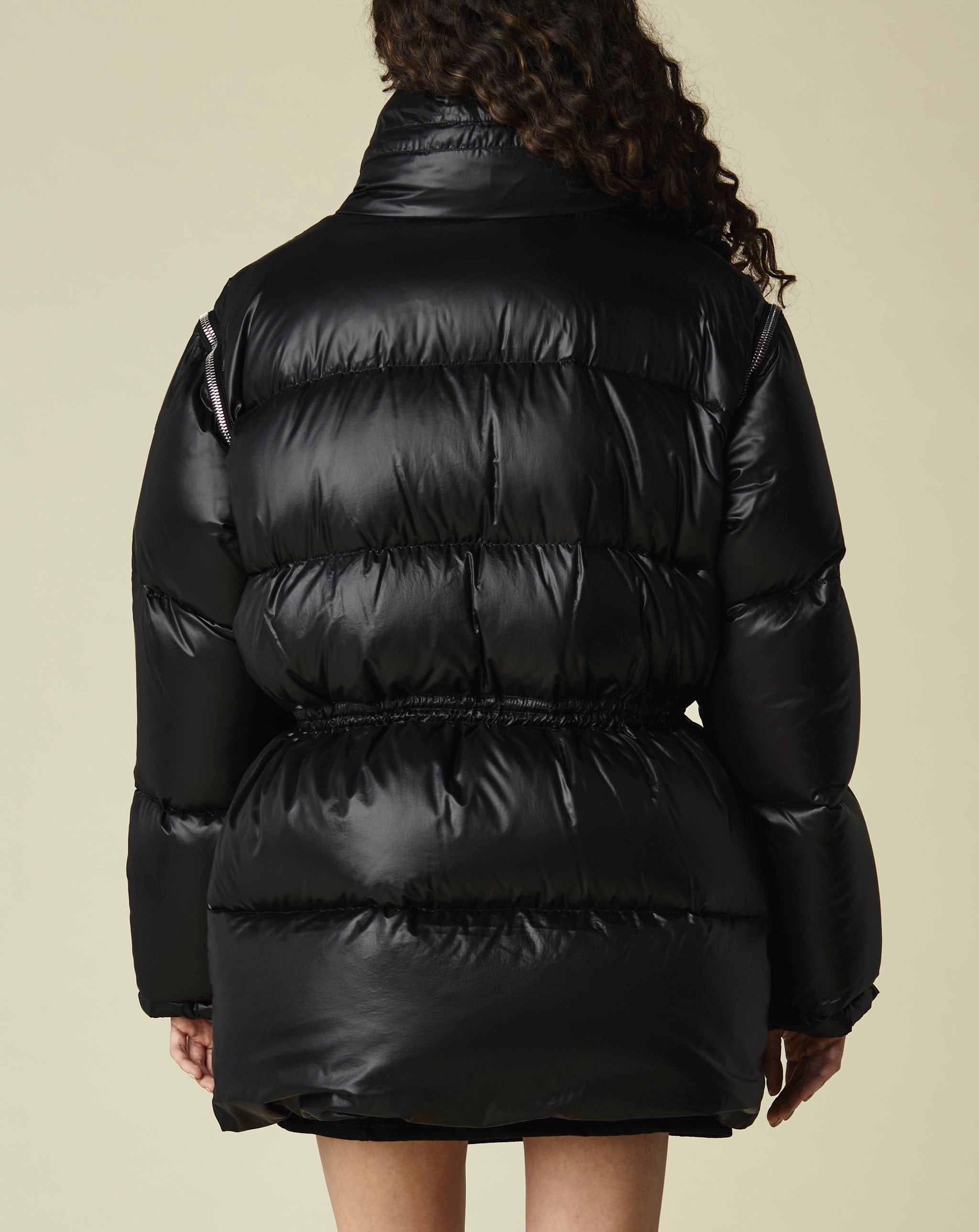 Cinched Puffer Jacket