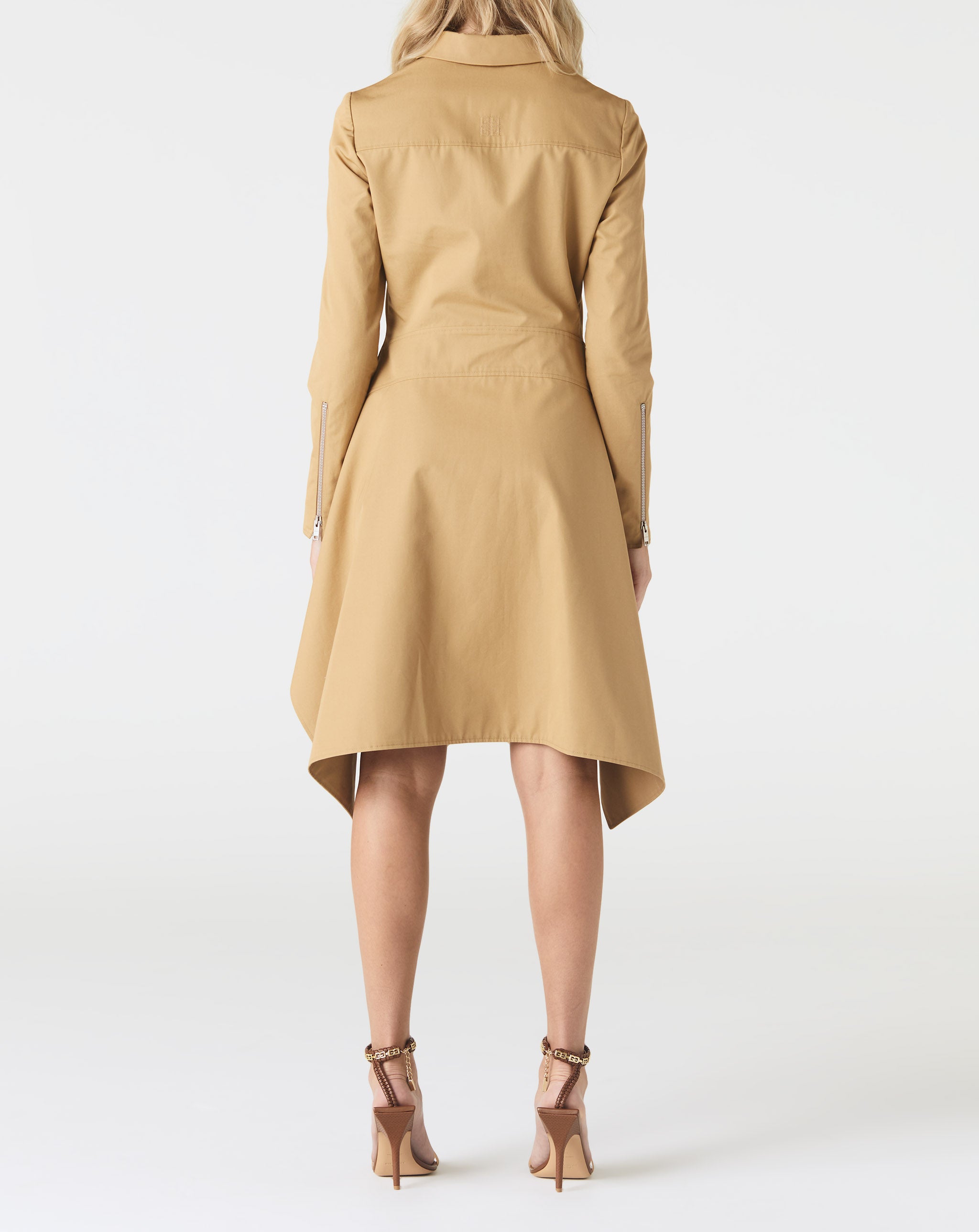 Peplum Shirt Dress