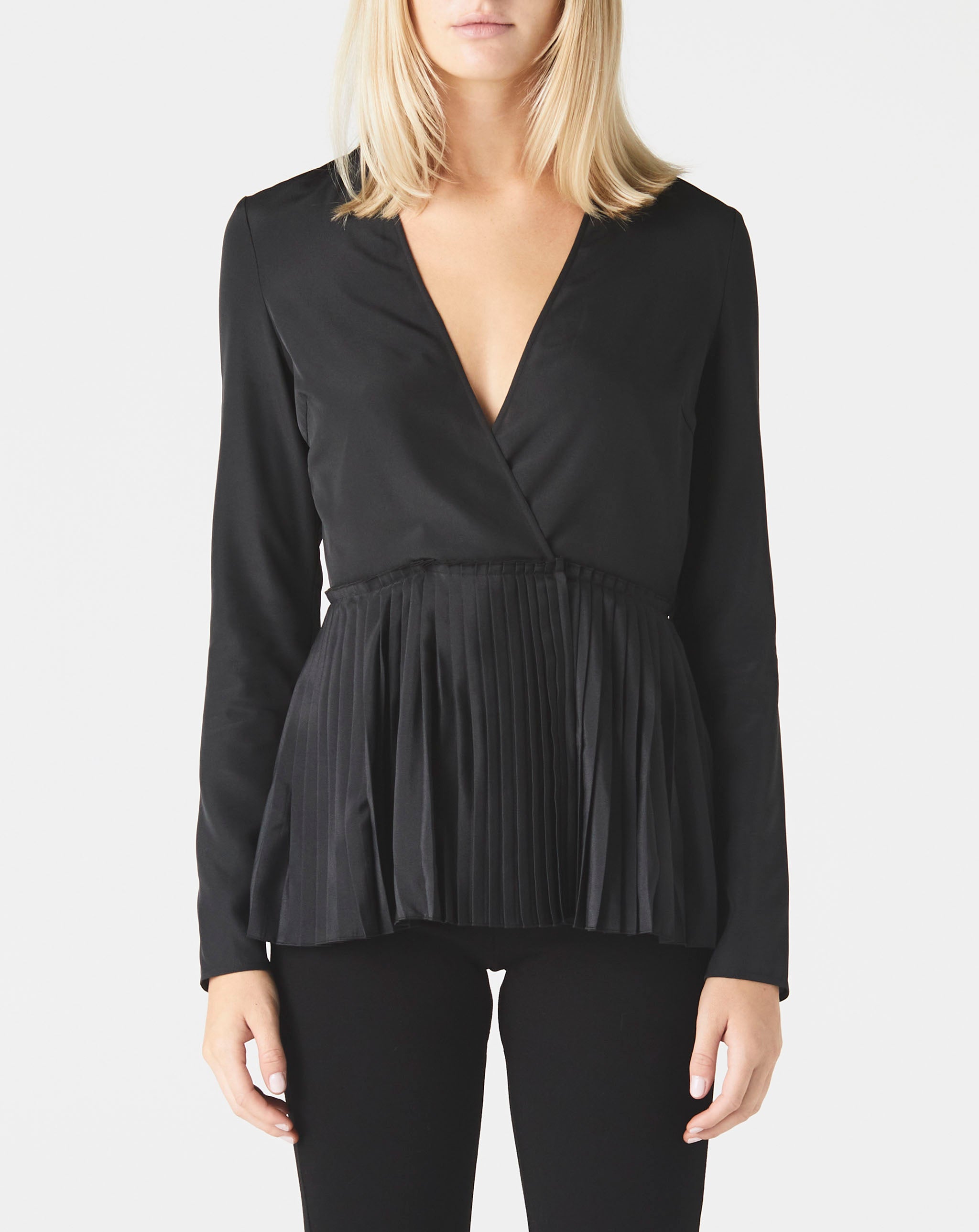 Top with Pleats