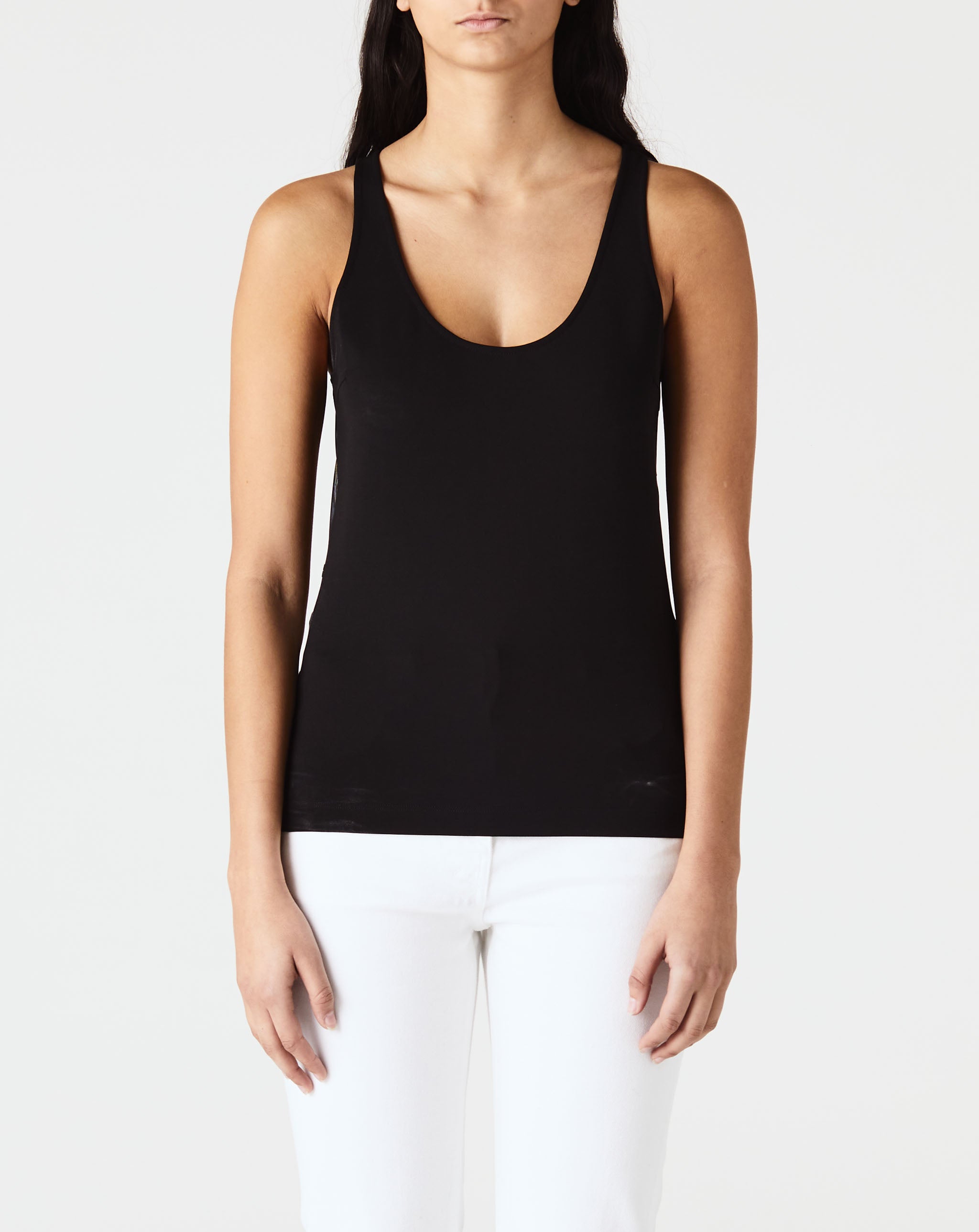 Sheer Back Tank Top