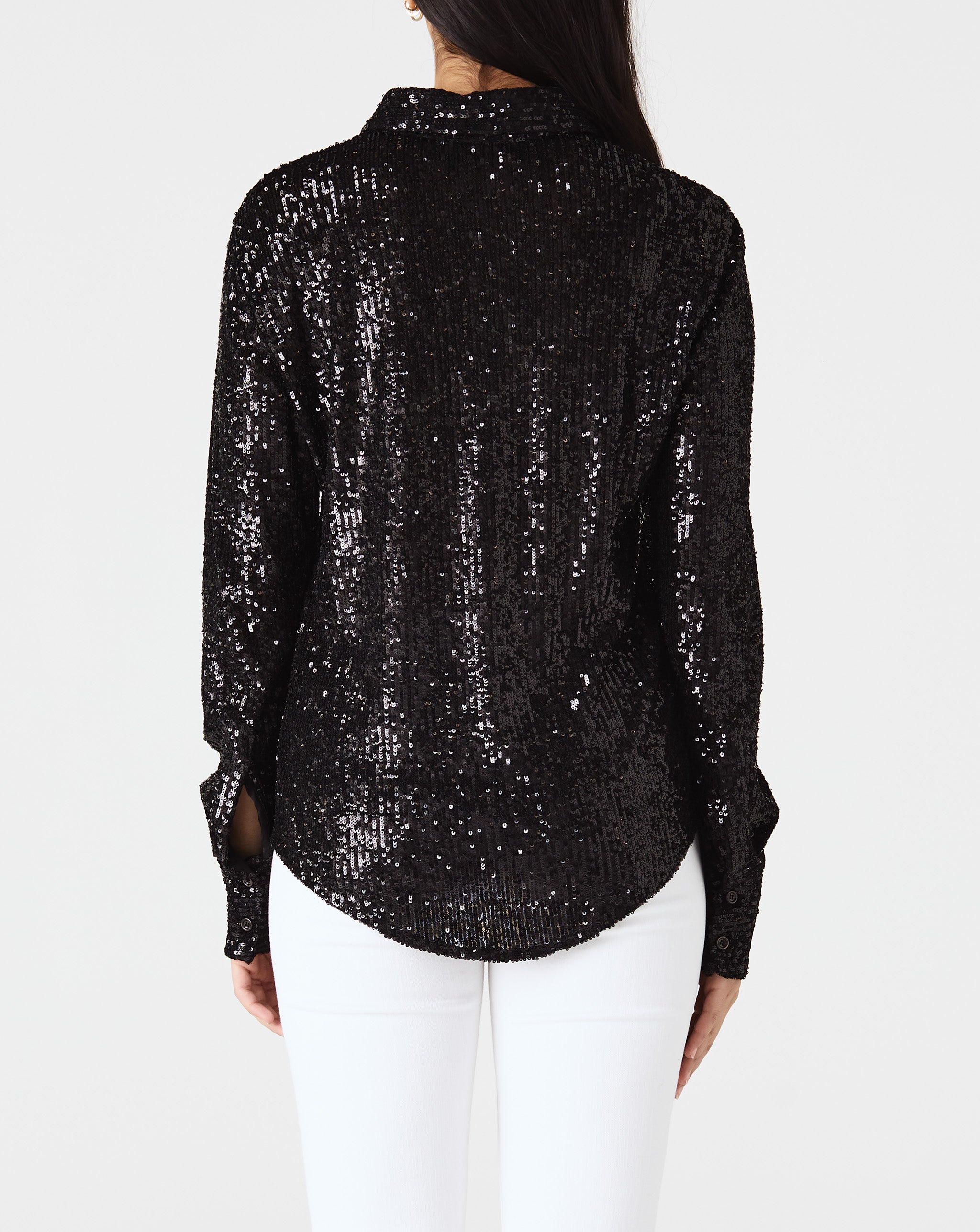 All Over Sequins Shirt
