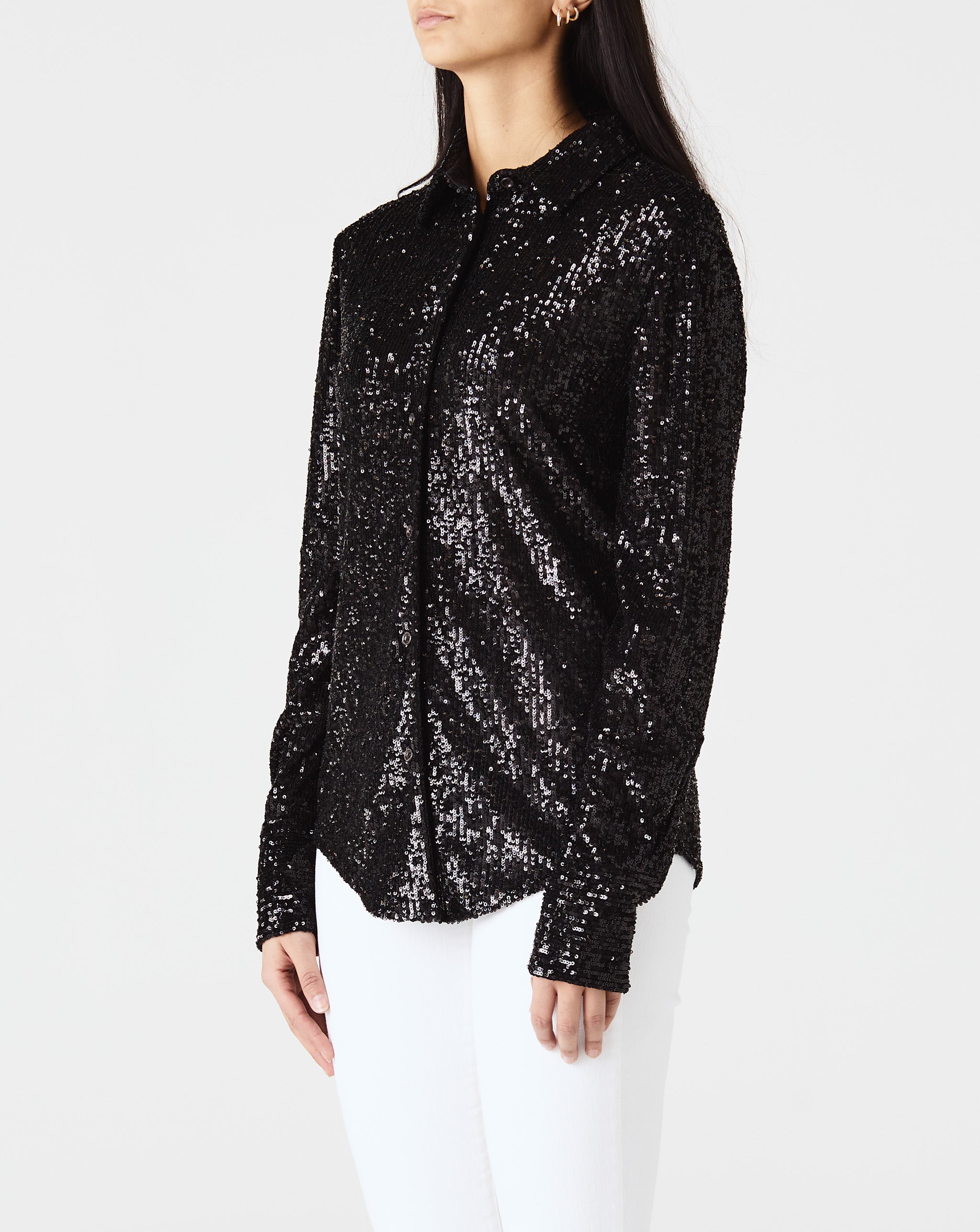 All Over Sequins Shirt