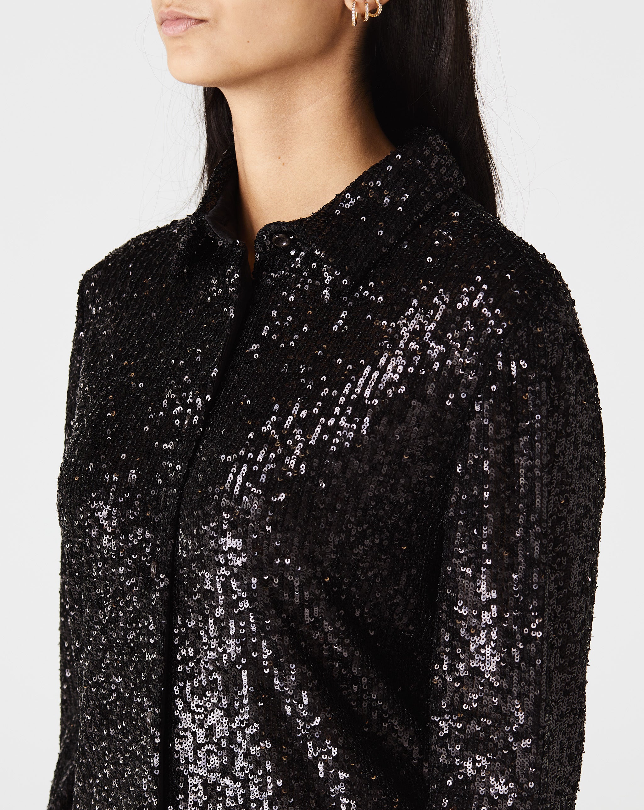 All Over Sequins Shirt