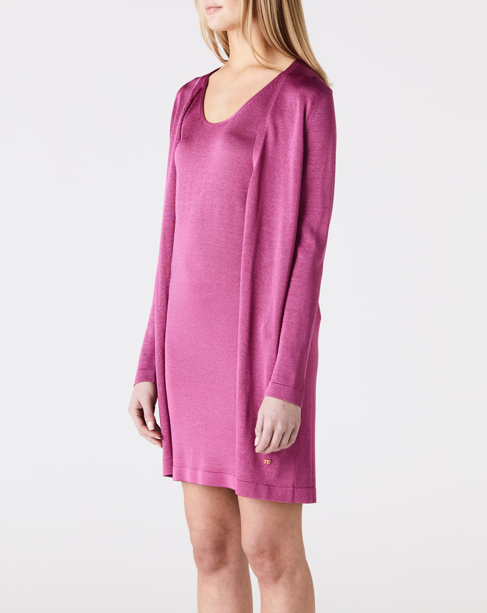 Slinky Viscose Midi Cardigan