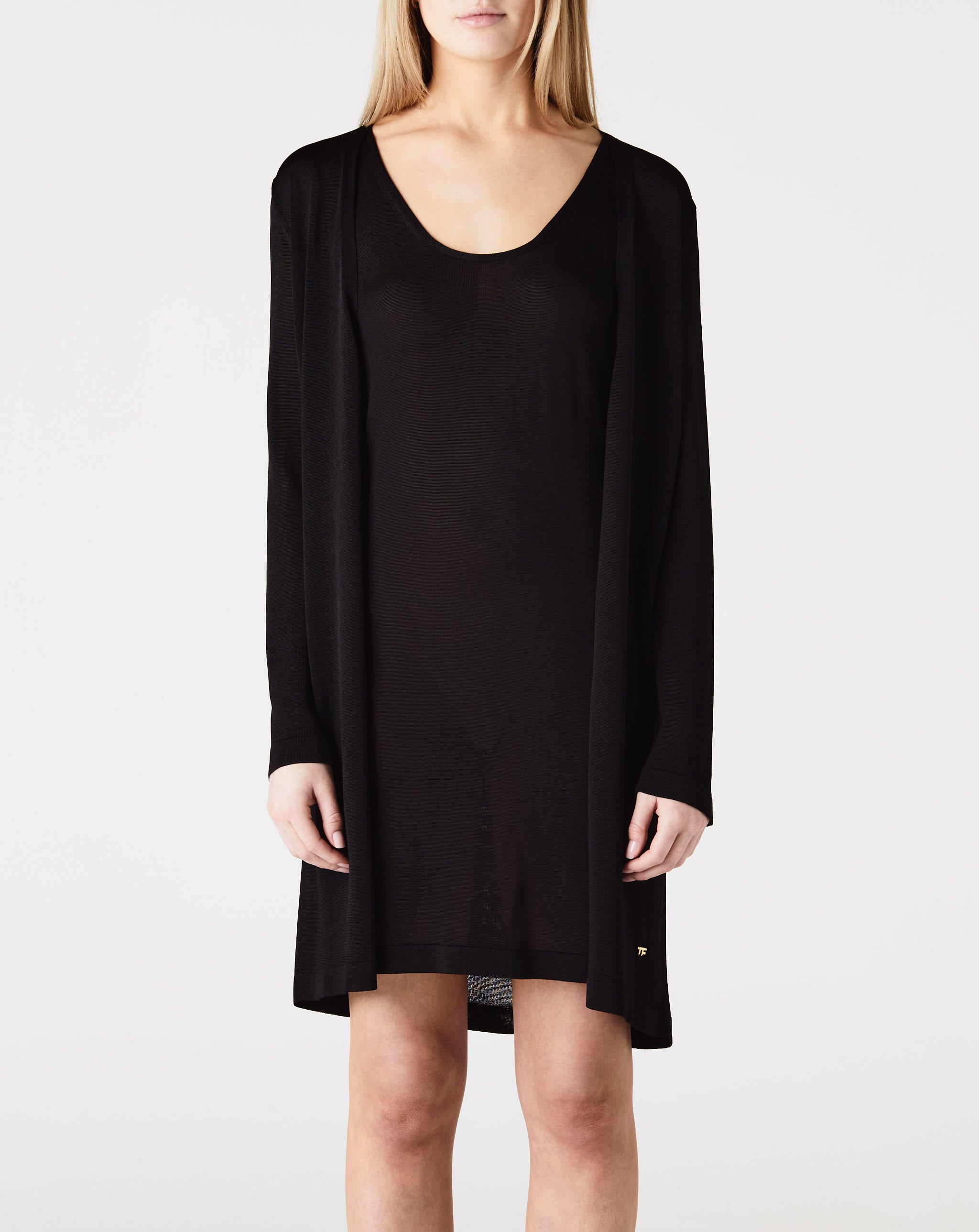 Slinky Viscose Midi Cardigan