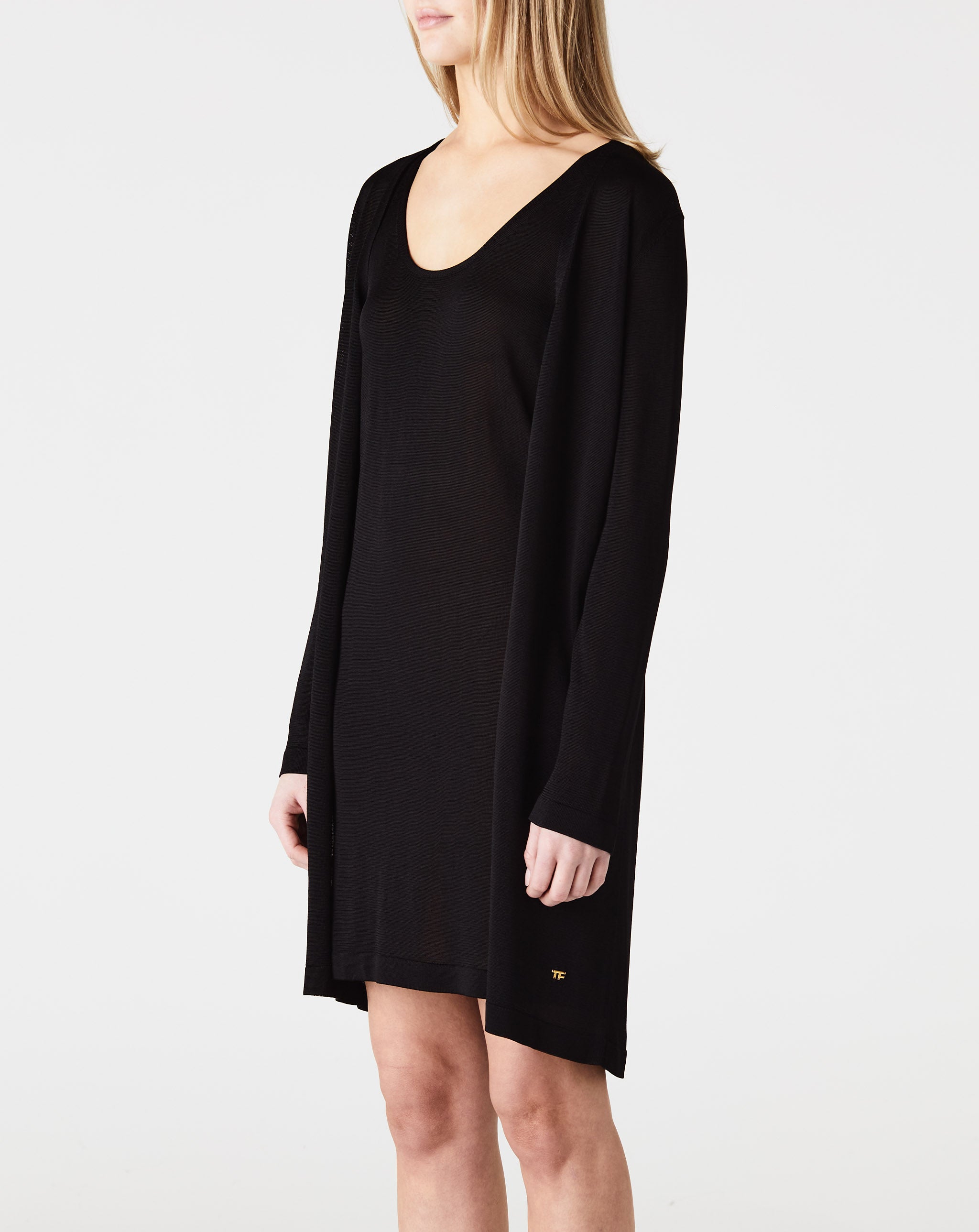 Slinky Viscose Midi Cardigan