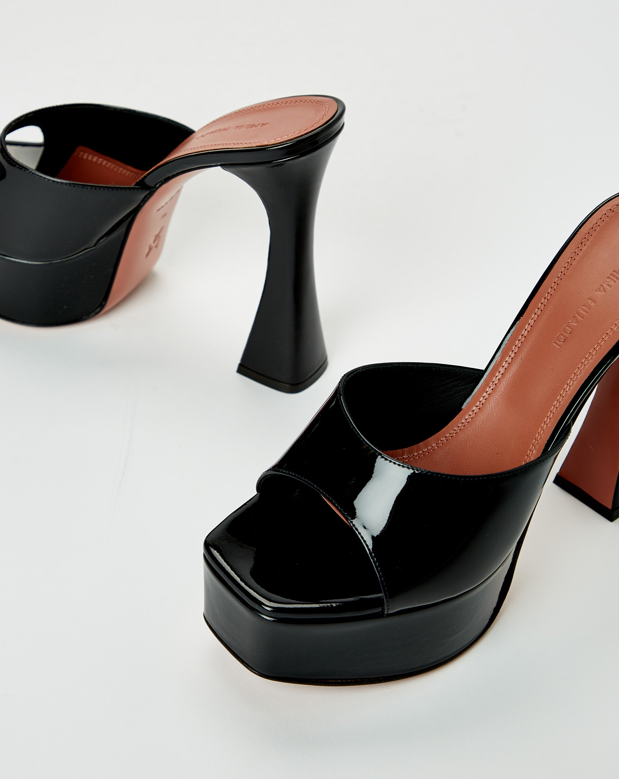 Dalida Patent Sandal 140mm