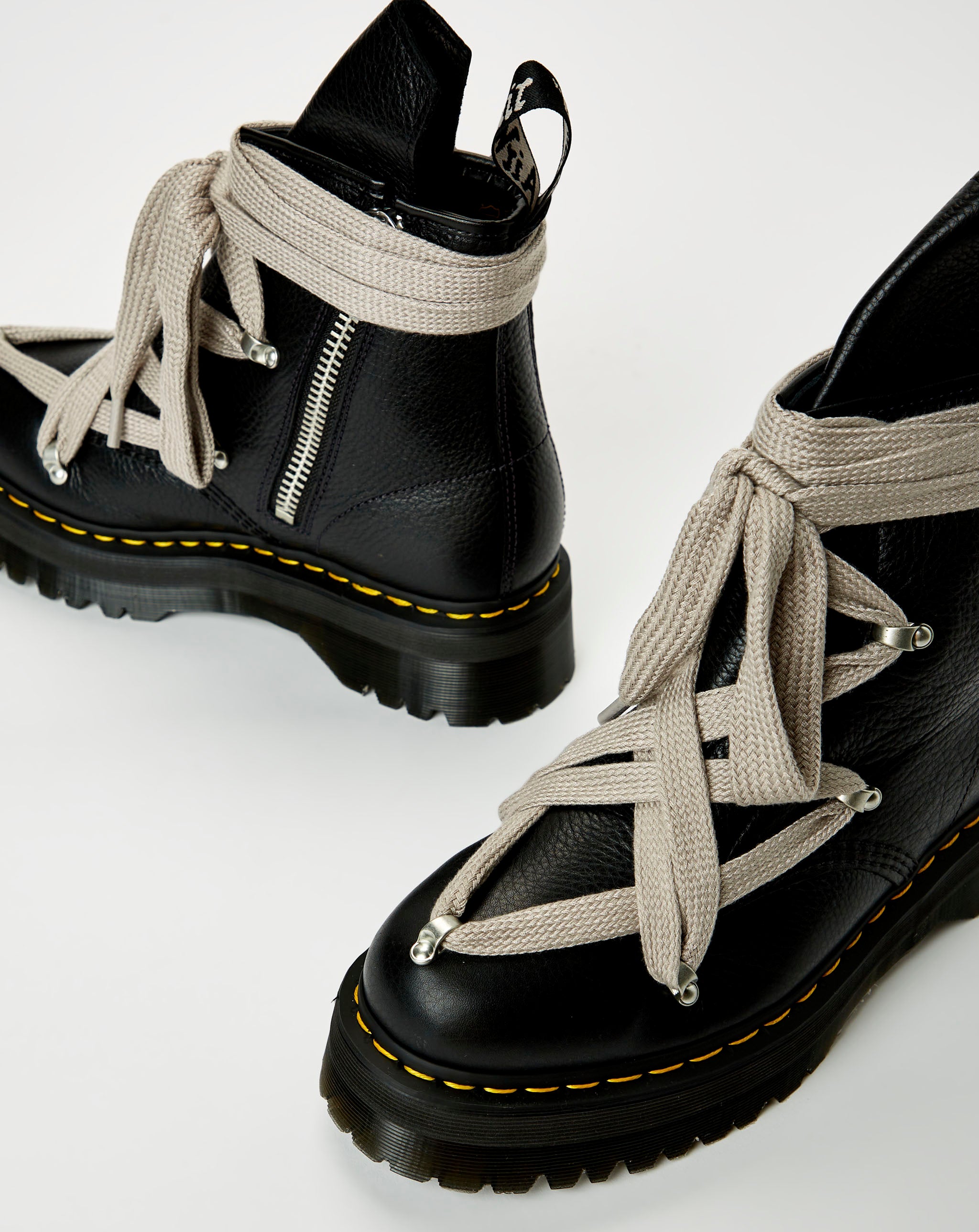 Quad Sole Pentagram Jumbo Lace Boot