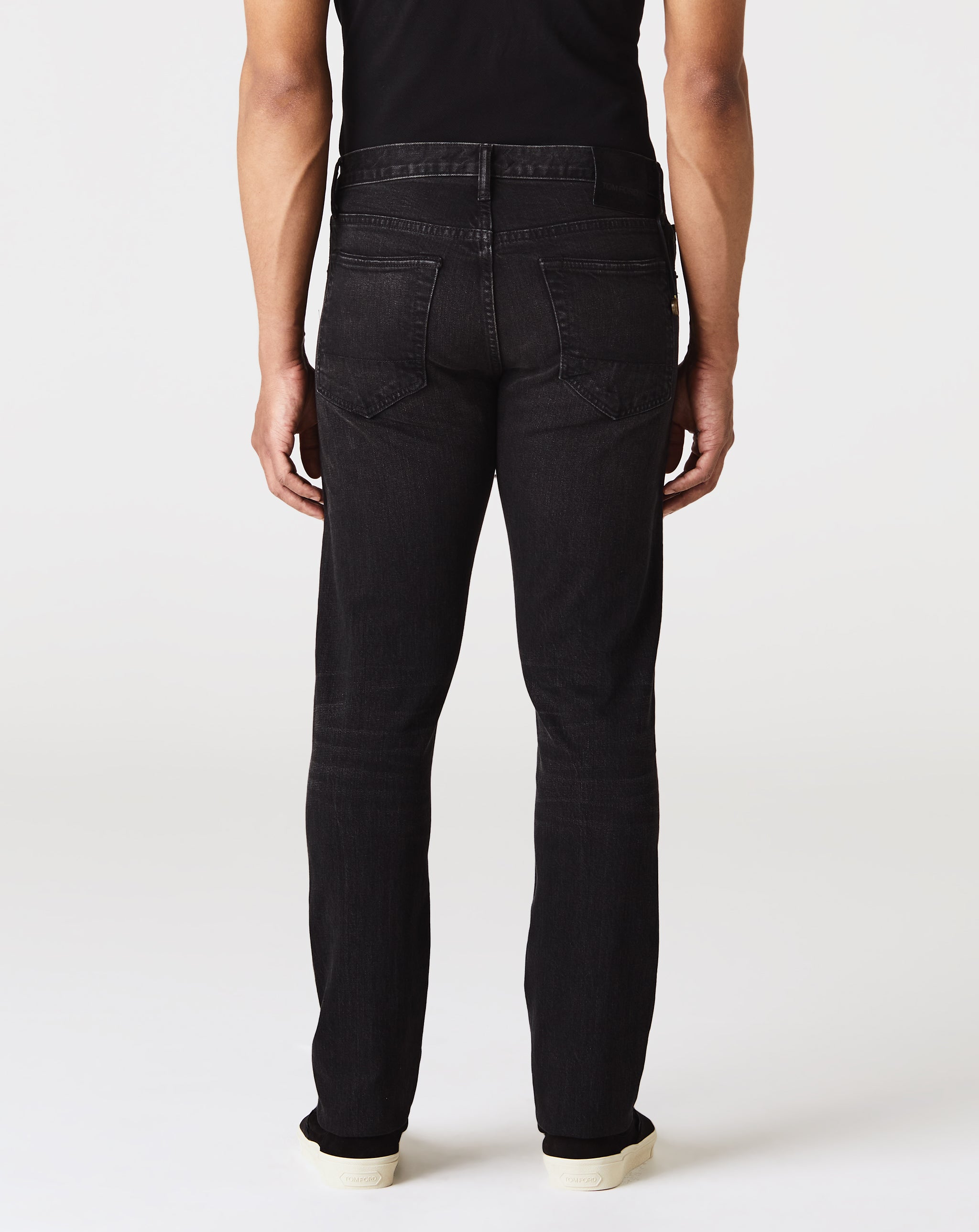 Black Denim Stretch Slim Fit
