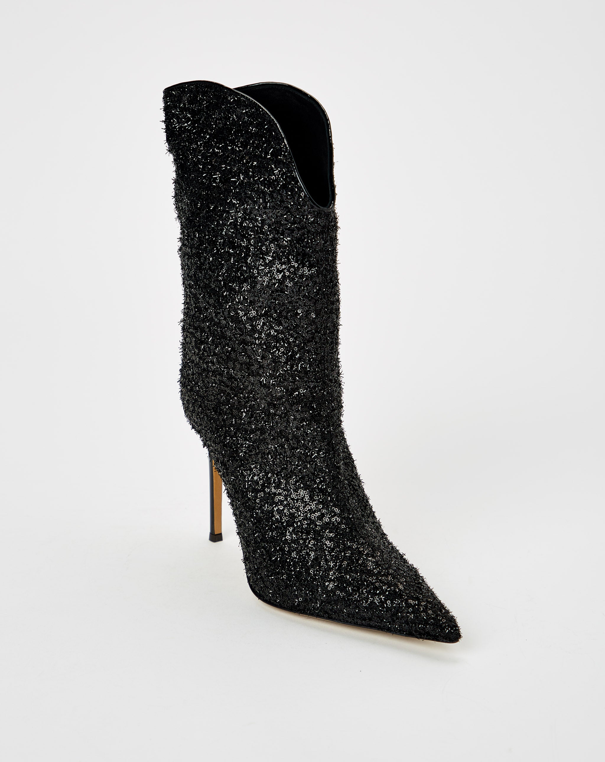 Short Sequin Boot 105MM