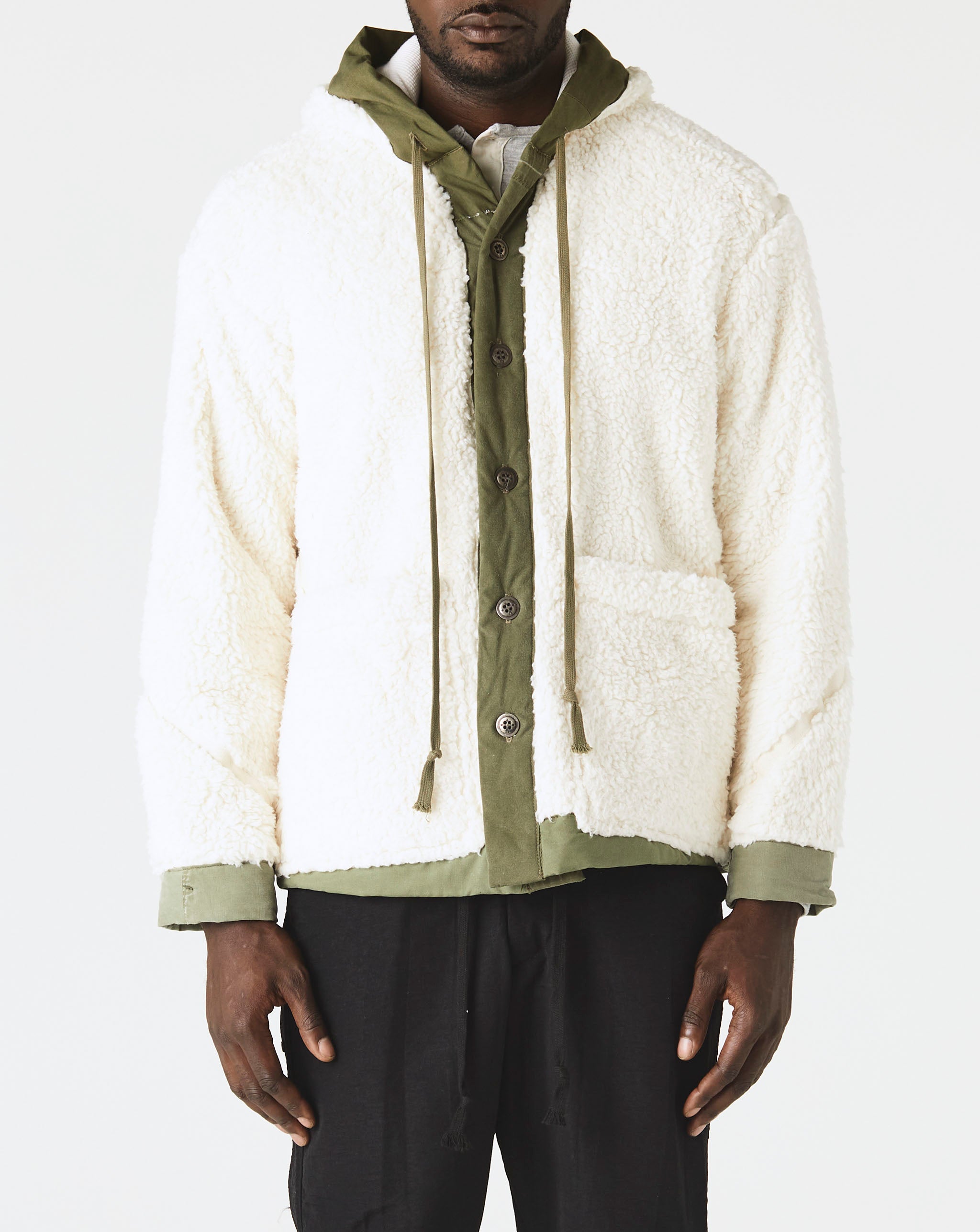 Boxy Hooded Sherpa