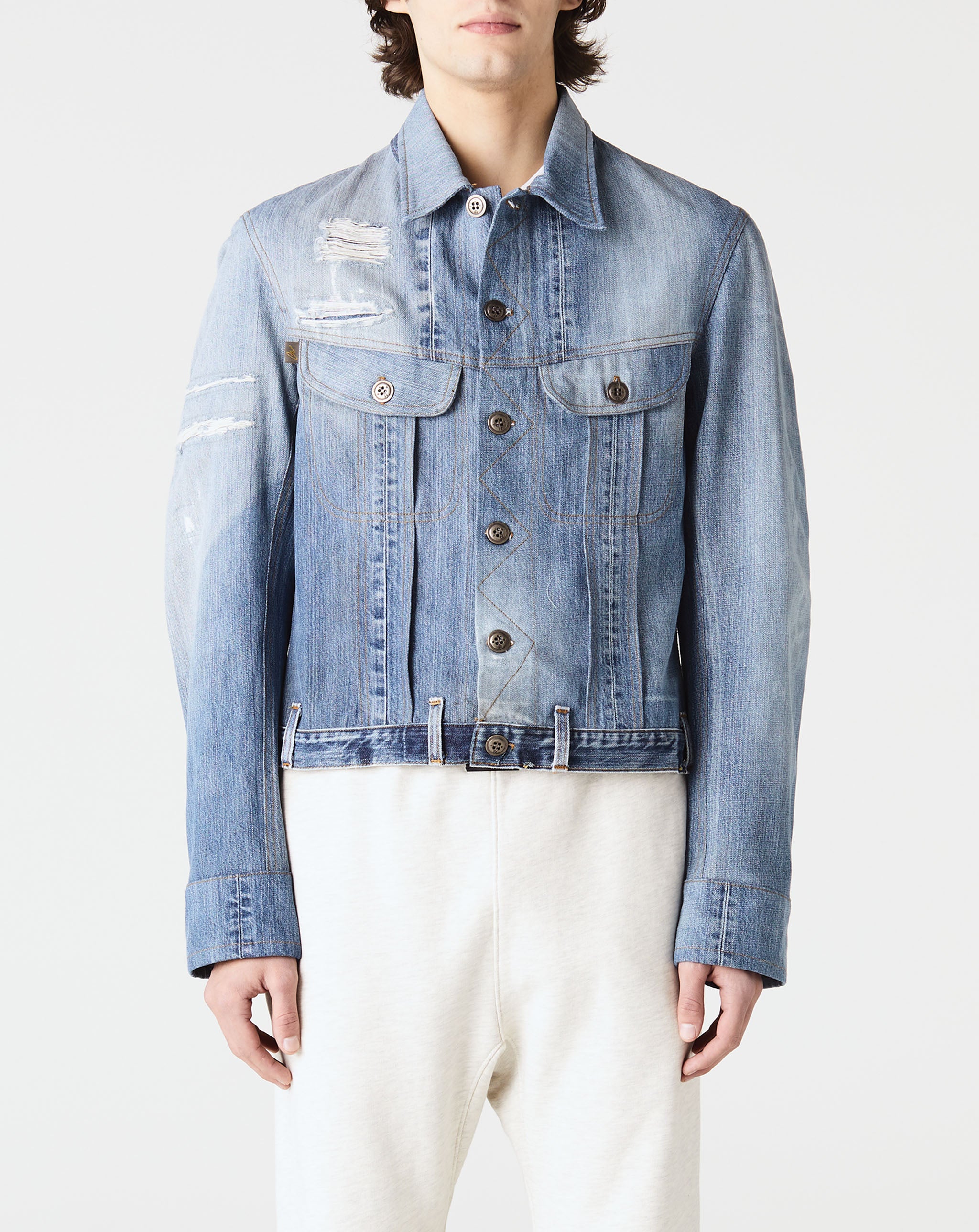 Vintage Denim Trucker Jacket