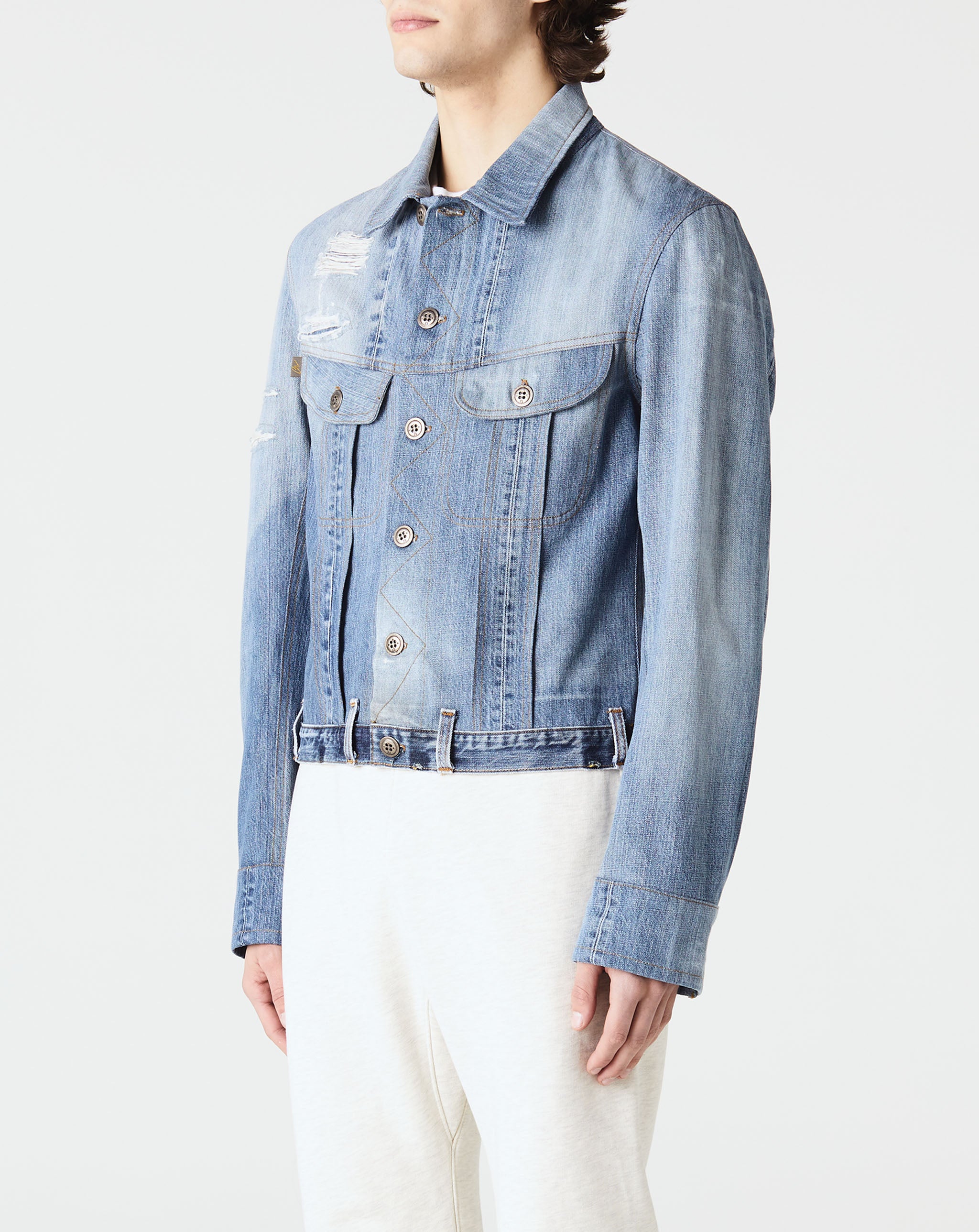 Vintage Denim Trucker Jacket
