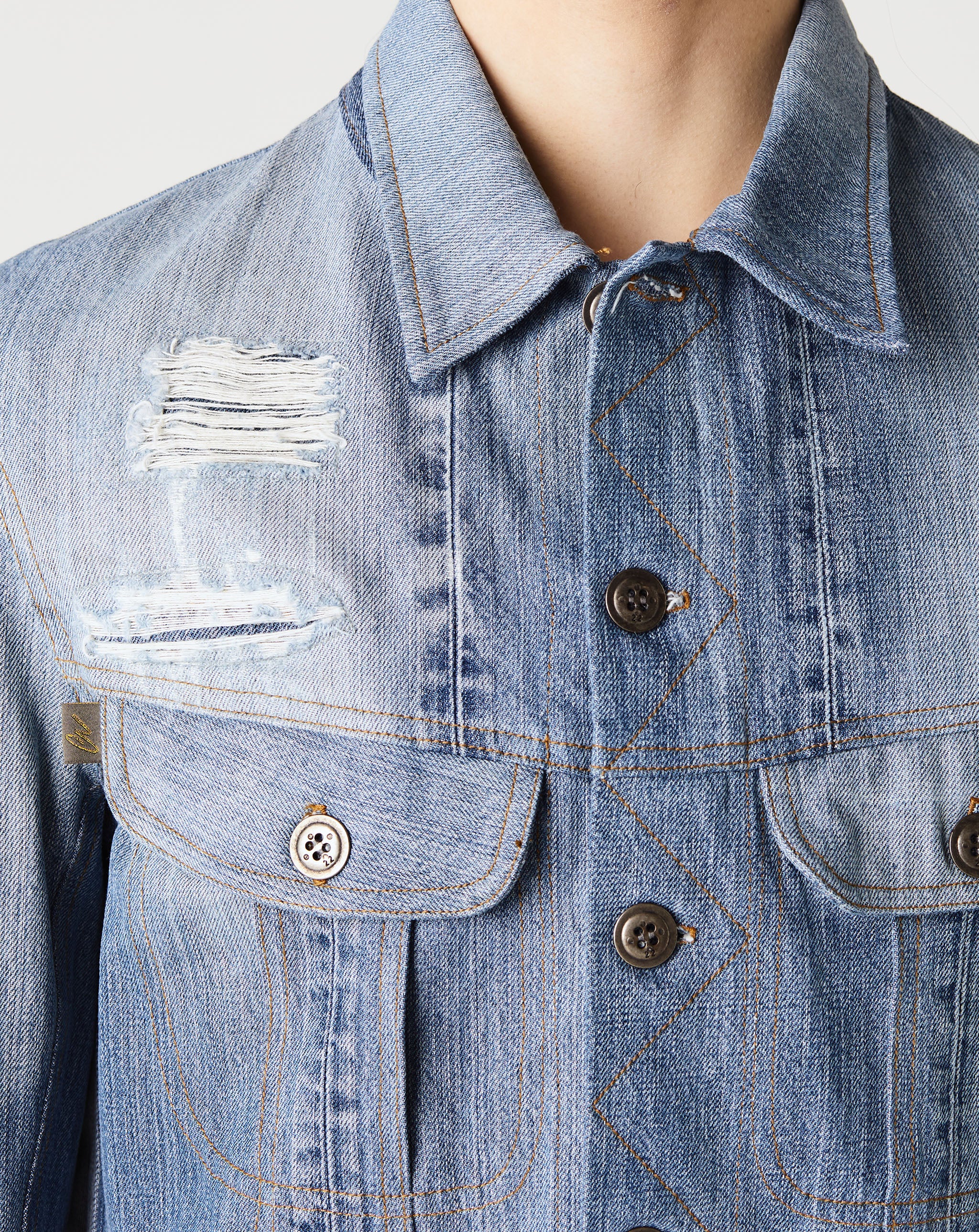 Vintage Denim Trucker Jacket