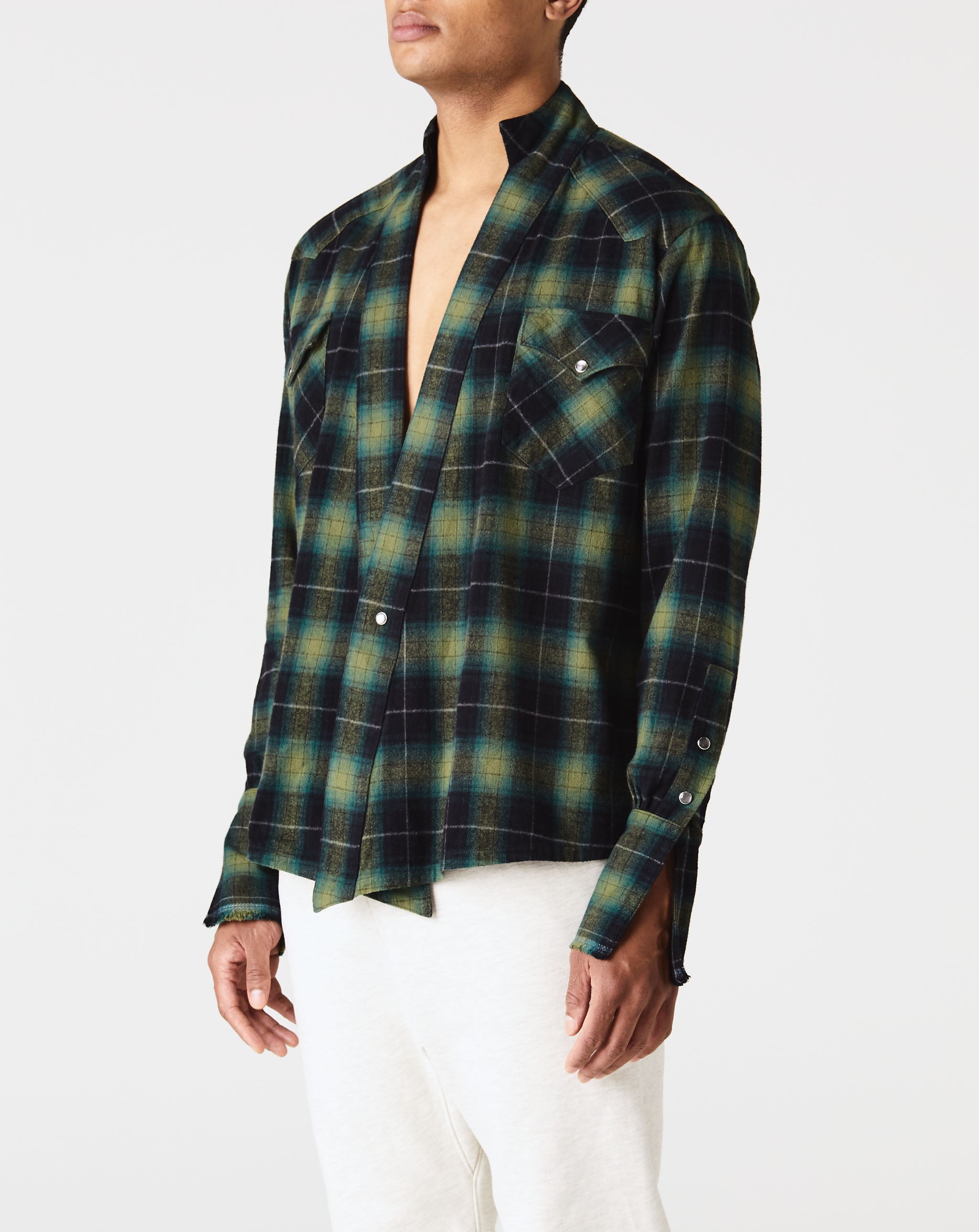 Green Plaid Western GL1