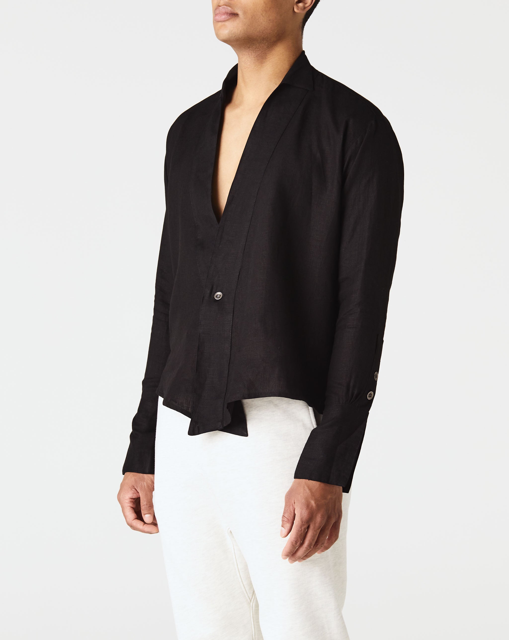 Black Linen Winged GL1