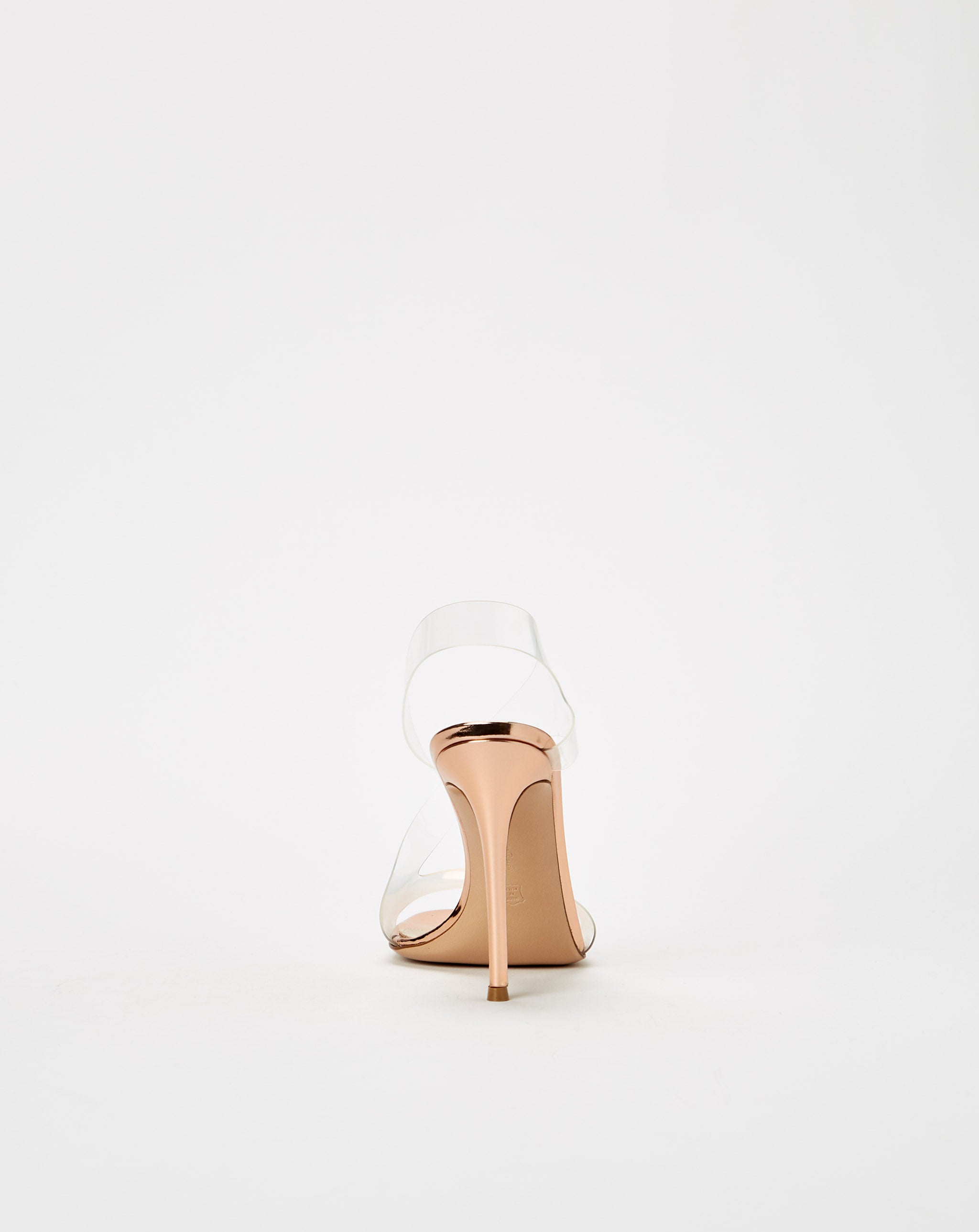 Metropolis Glass and Metal Heel
