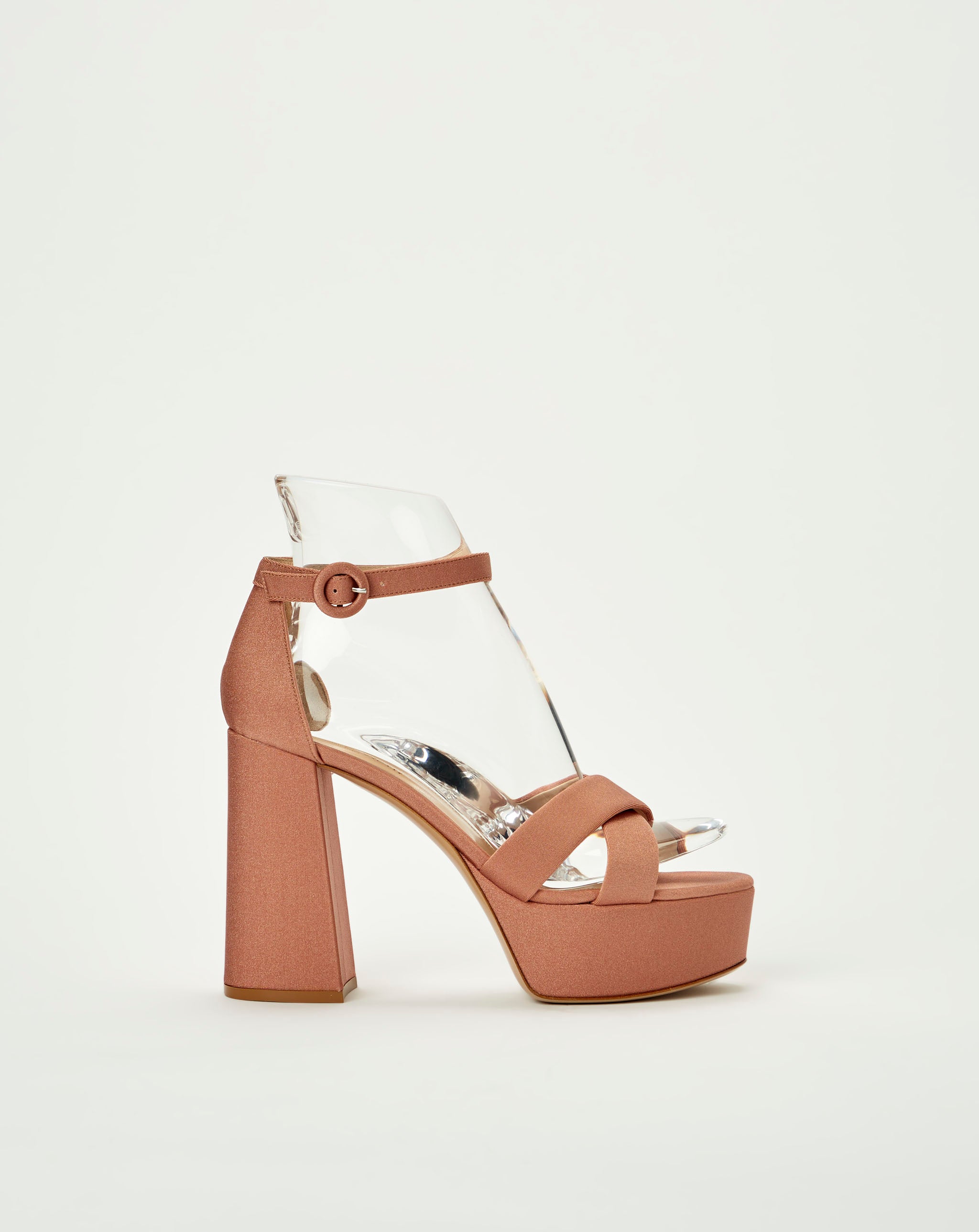 Platform Lycra Sandal