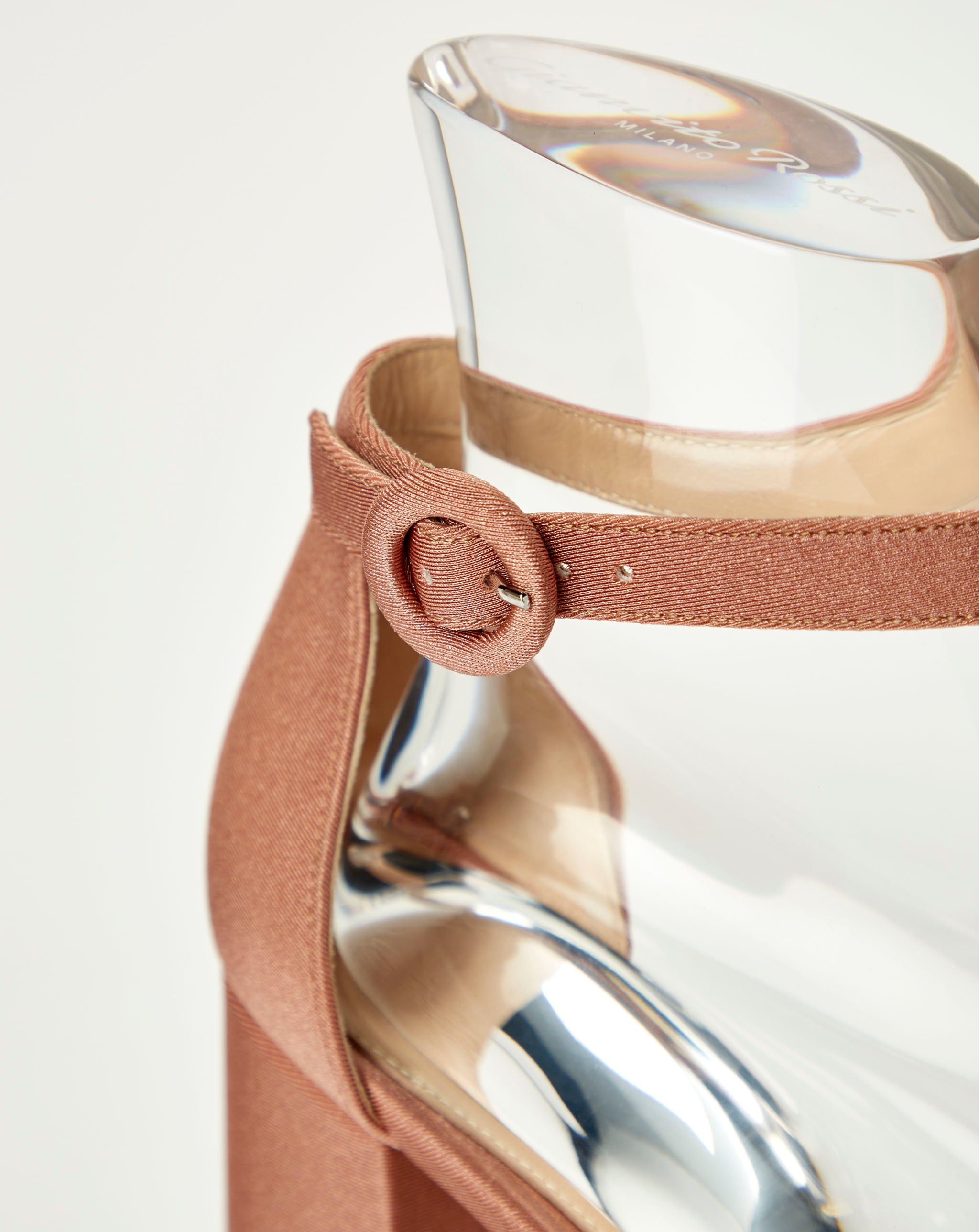 Platform Lycra Sandal
