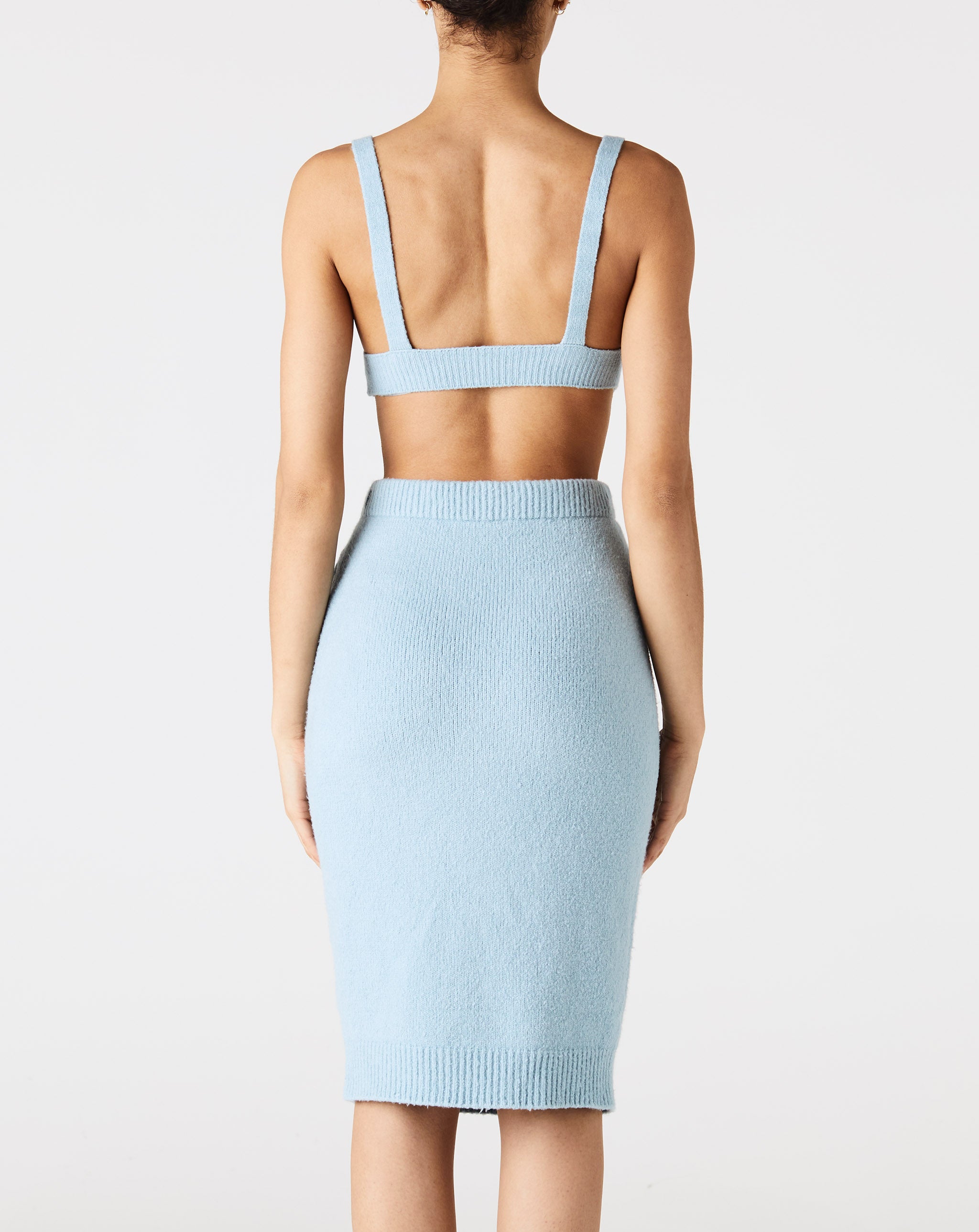 Stretch Cotton Cashmere Tubino Skirt