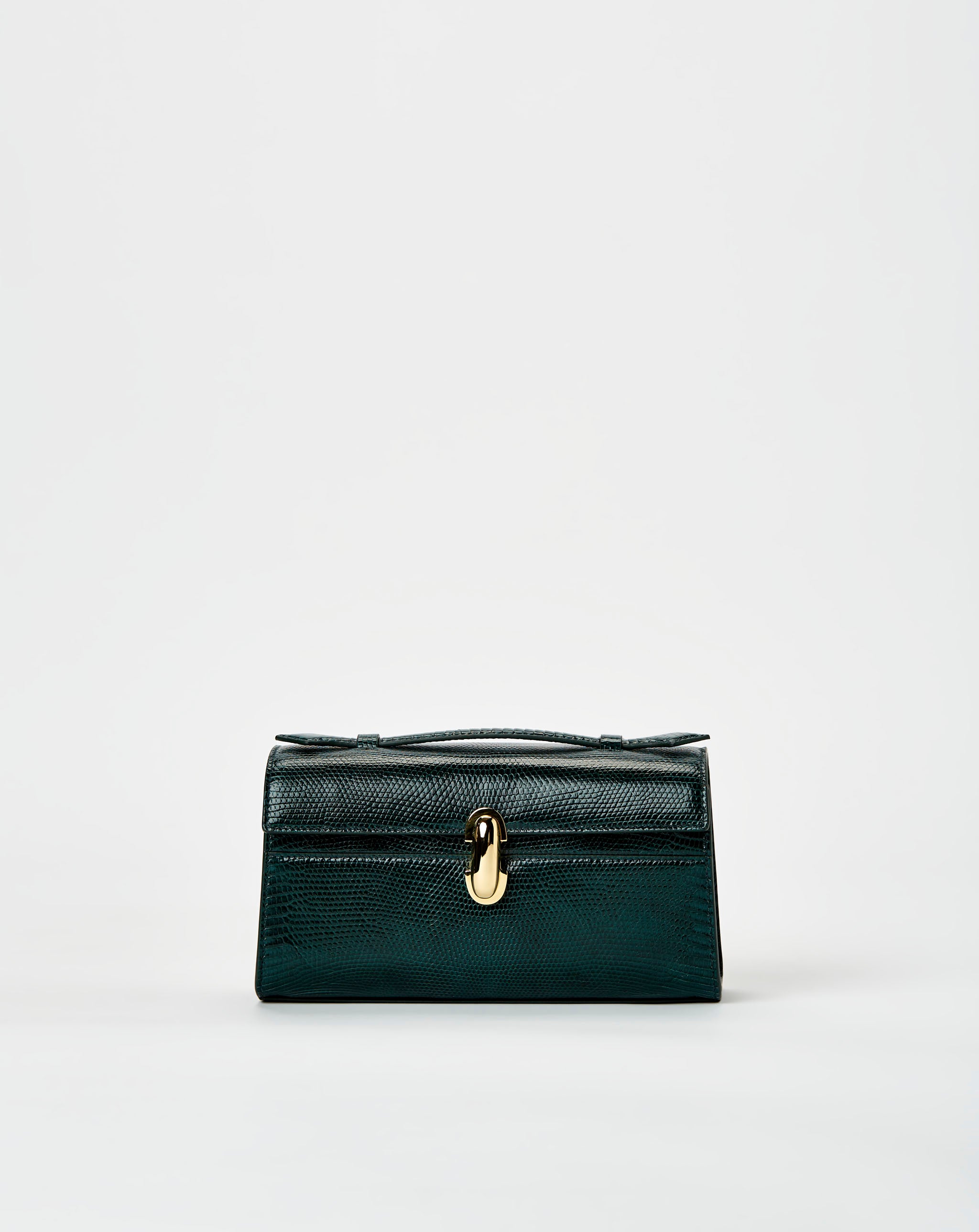 Symmetry Pochette in Forest Lizard