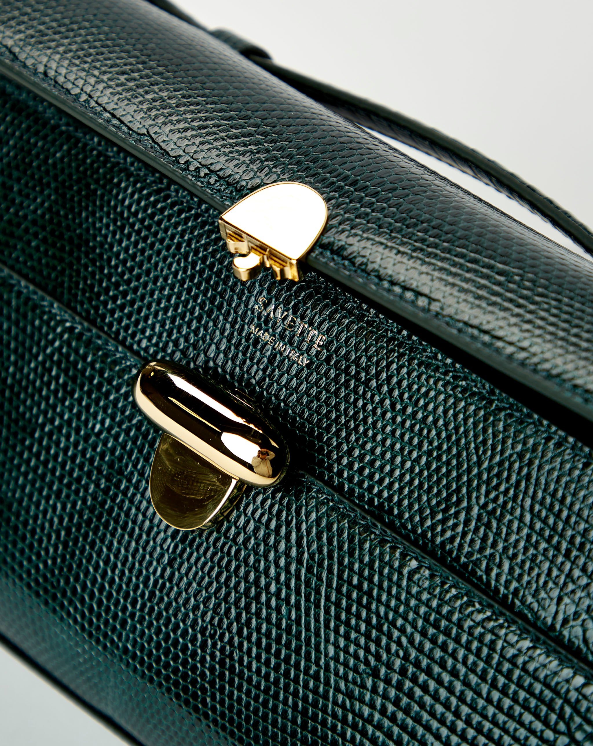 Symmetry Pochette in Forest Lizard