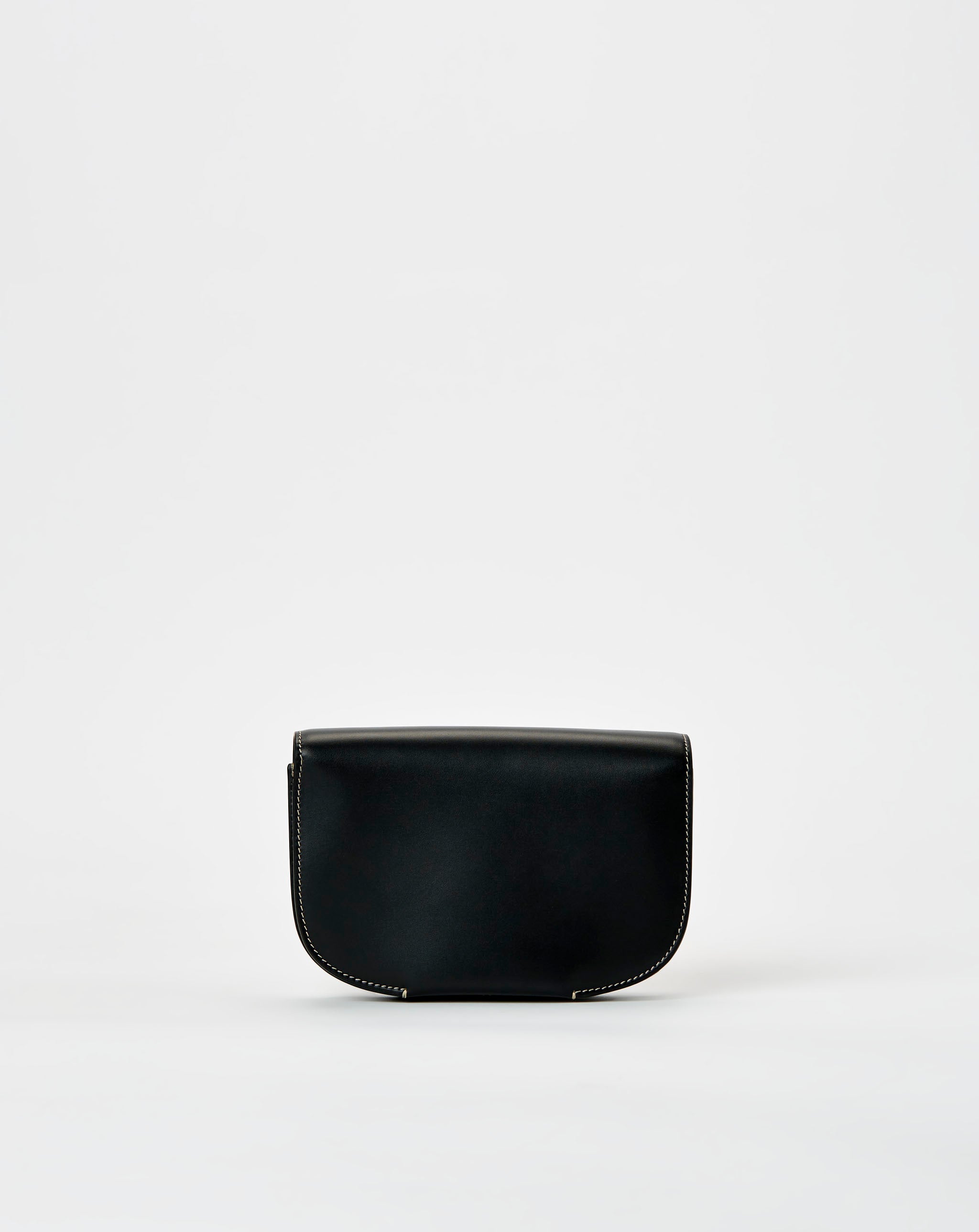Sport Convertible Clutch in Black Leather