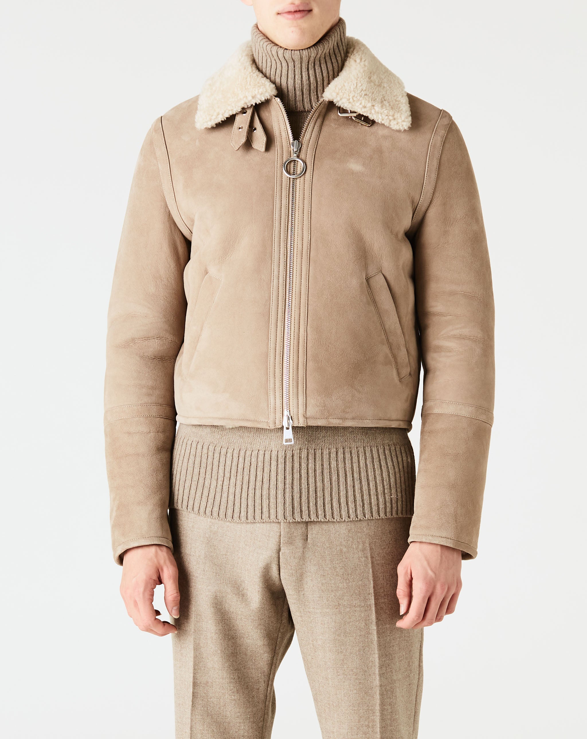 Shearling Zipped Jacket