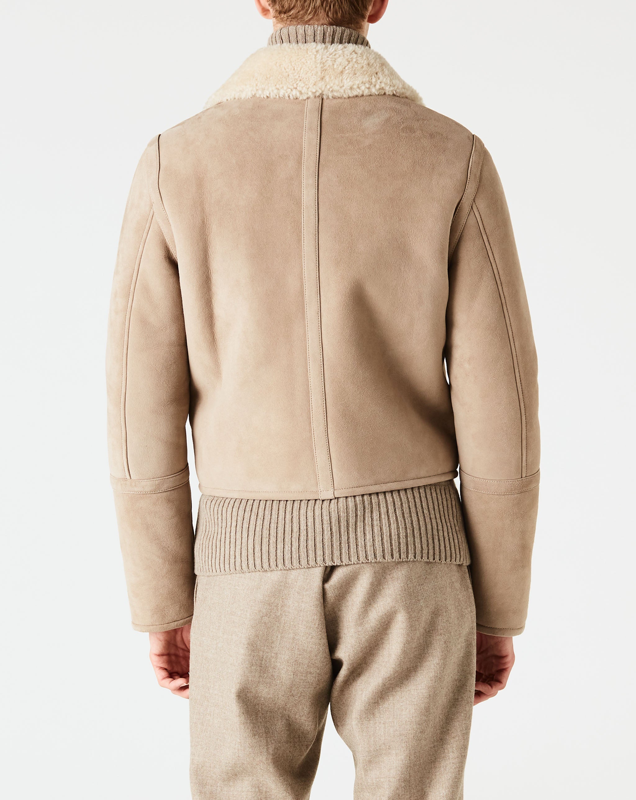 Shearling Zipped Jacket