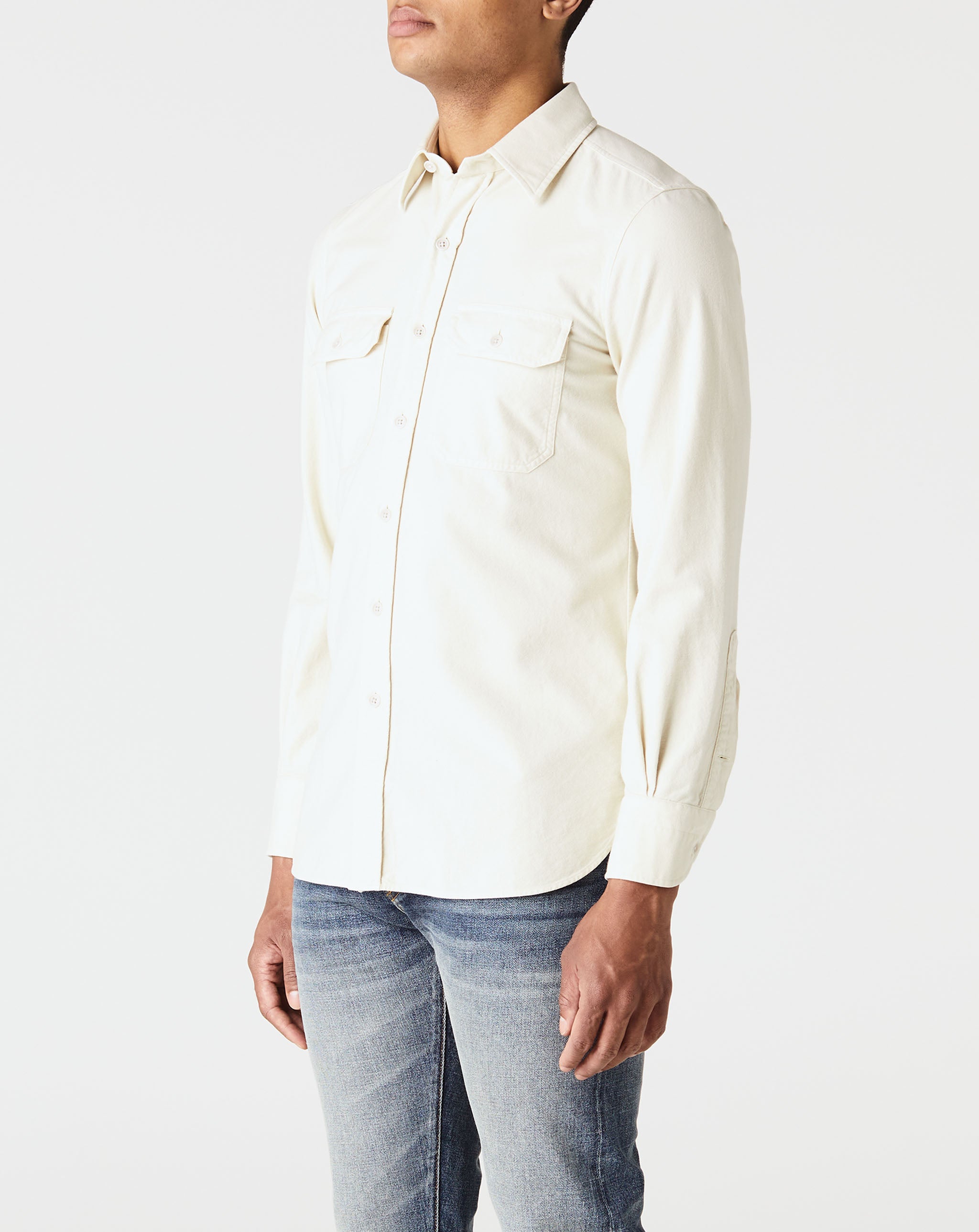 Brushed Panama Military Fit Leisure Shirt