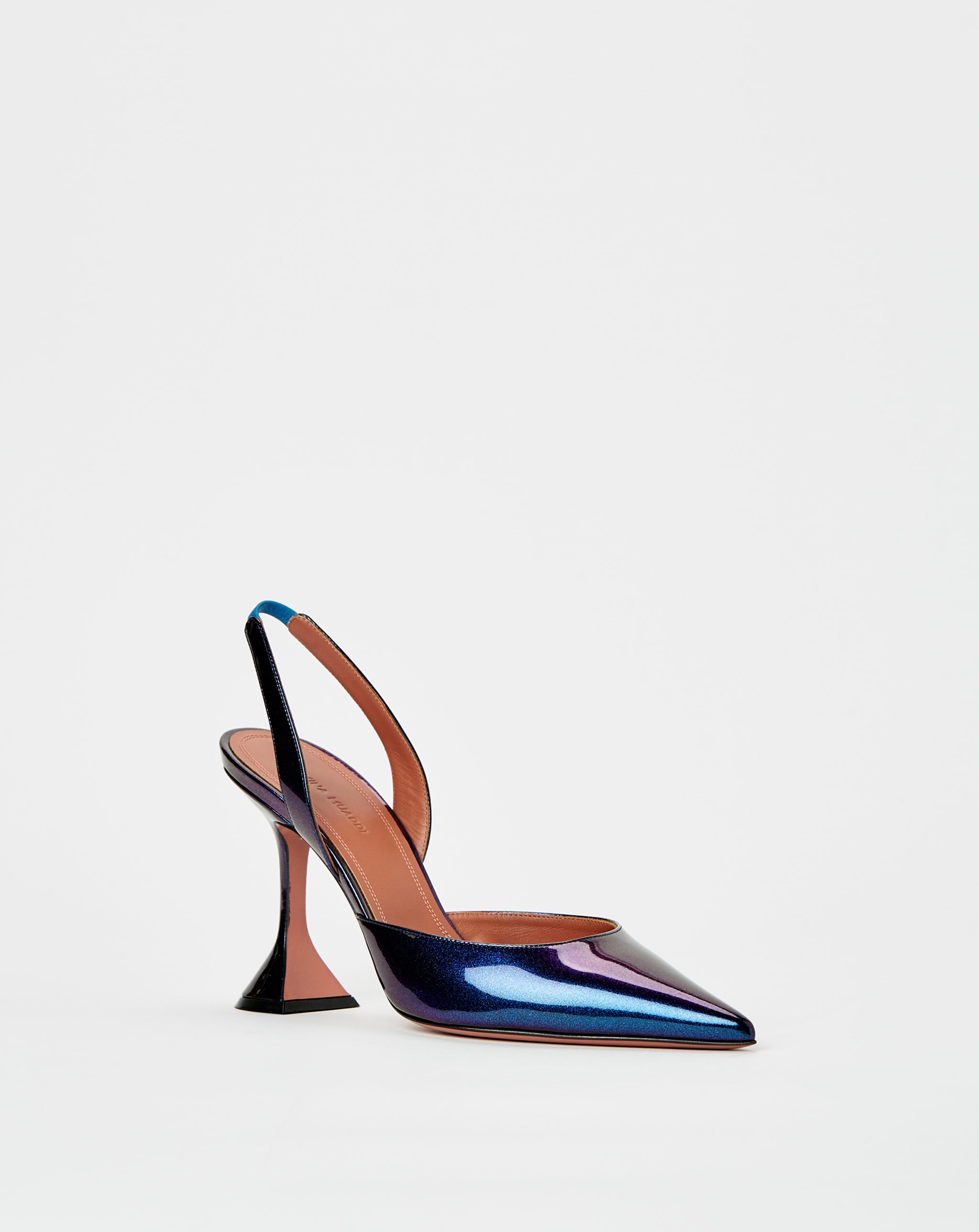 Holli Sling 95mm Patent Glitter