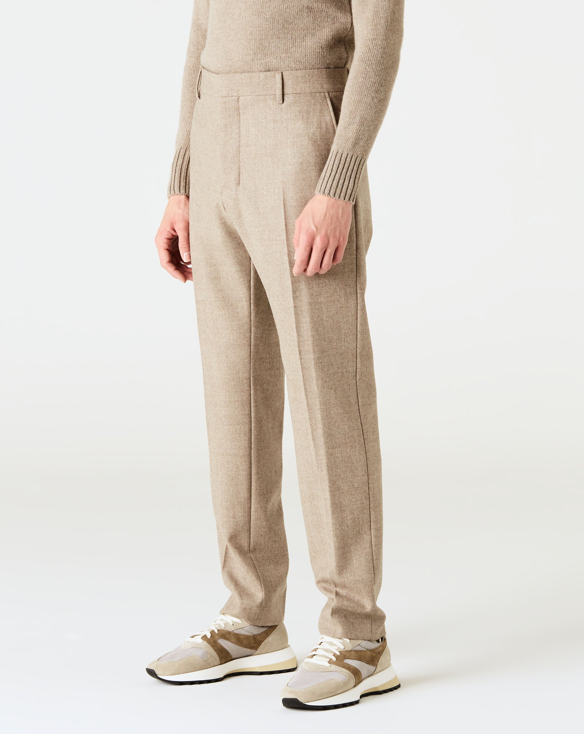 Cigarette Fit Trousers