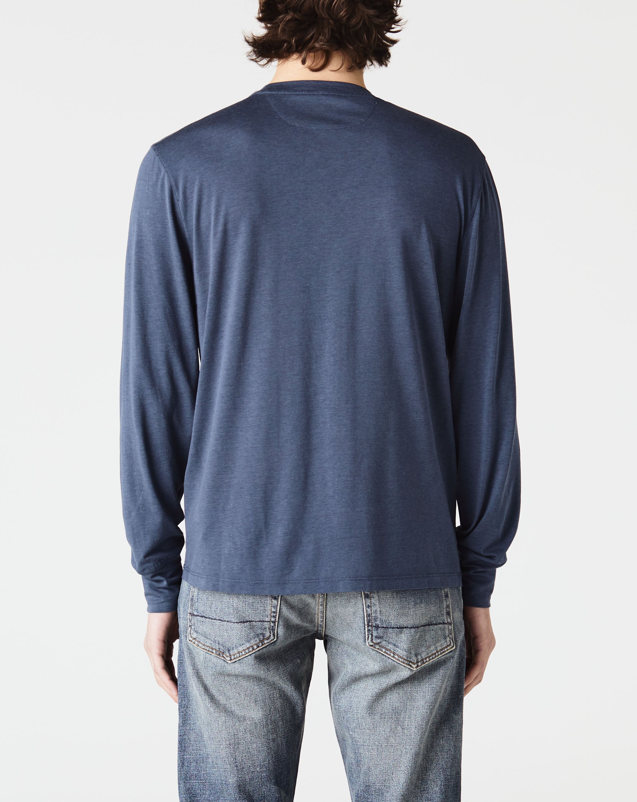Lyocell Cotton Long Sleeve Crew Neck