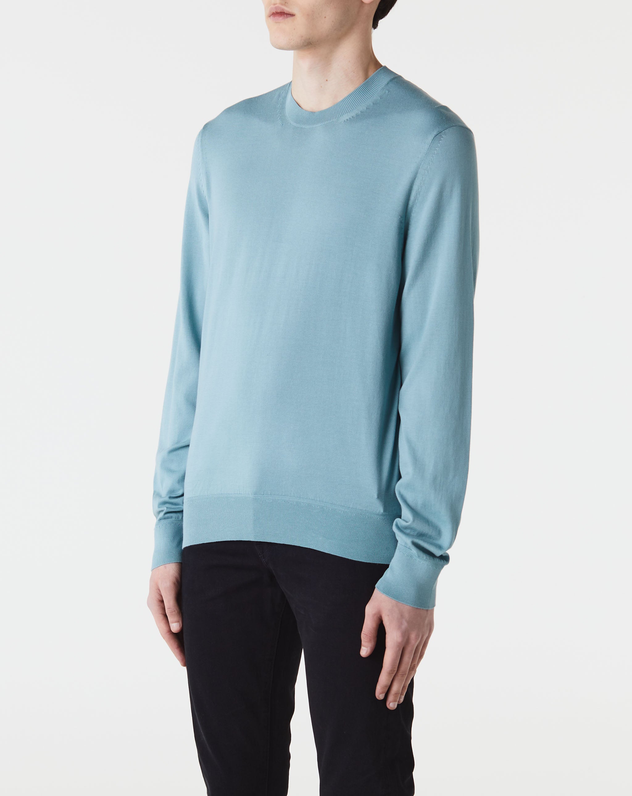 Superfine Sea Island Ls Crew Neck